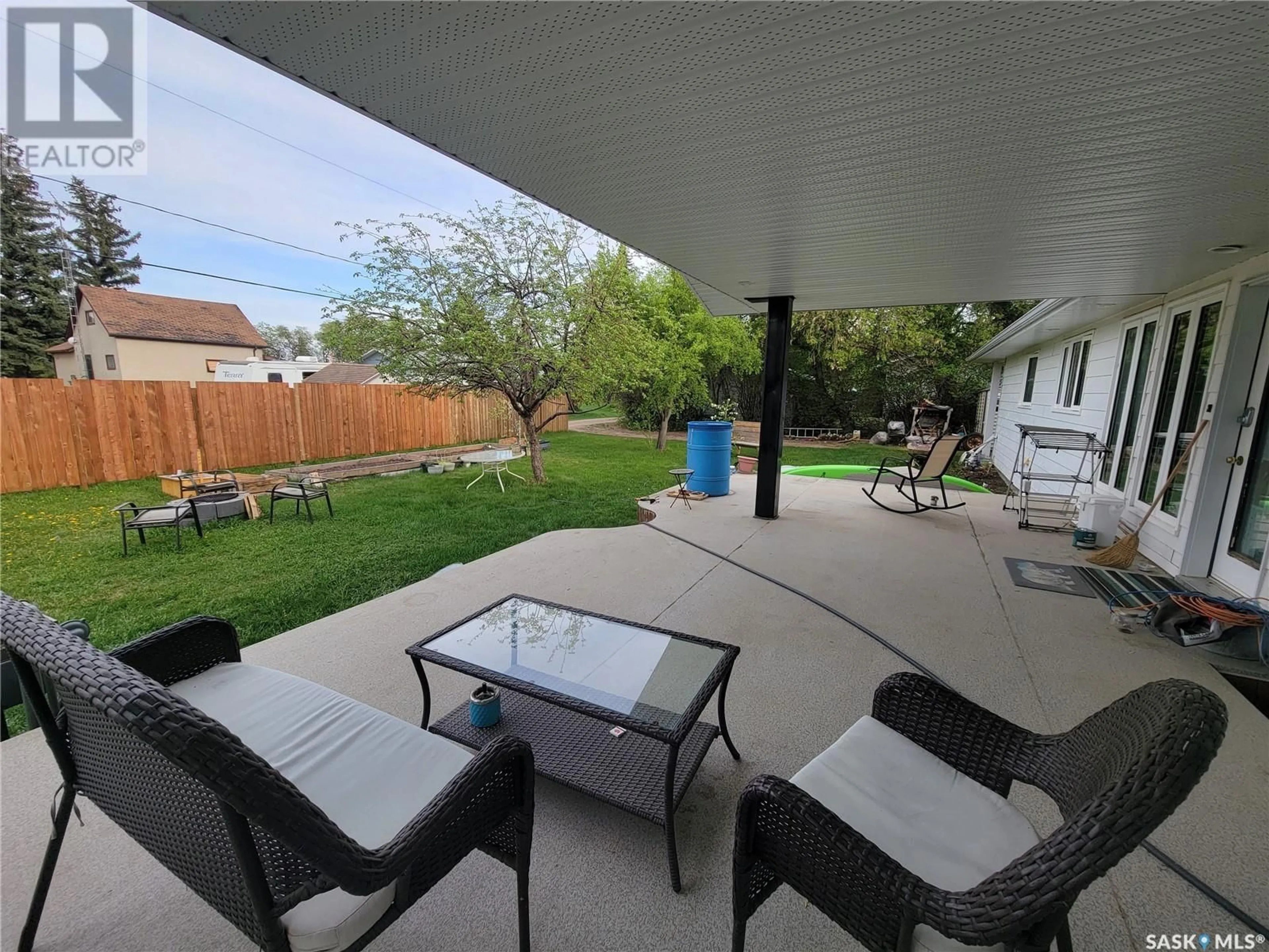 Patio, unknown for 404 BROAD STREET, Cut Knife Saskatchewan S0M0N0