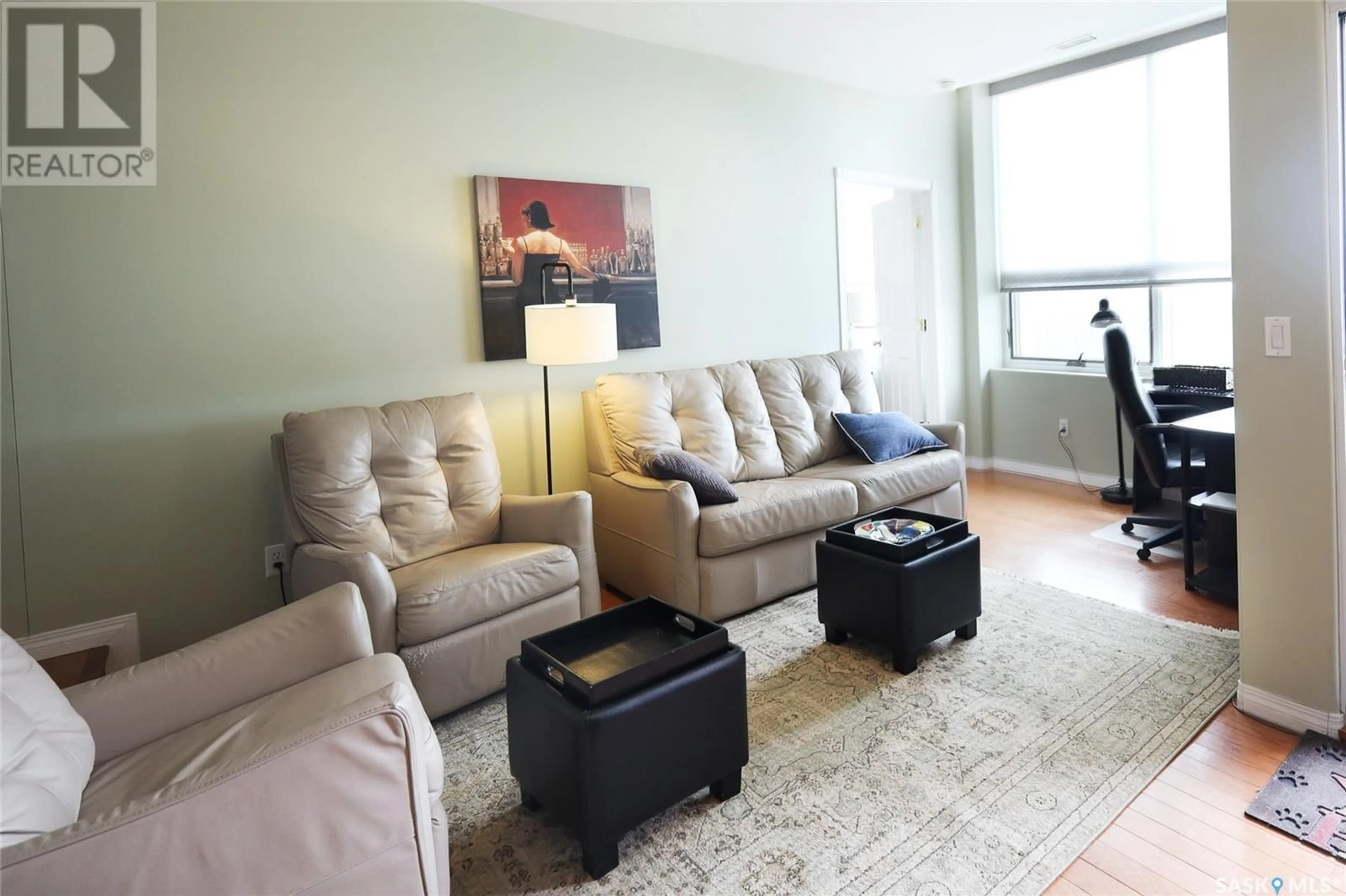 Living room with furniture, unknown for 1901 - 1207 VICTORIA AVENUE, Regina Saskatchewan S4P3R4