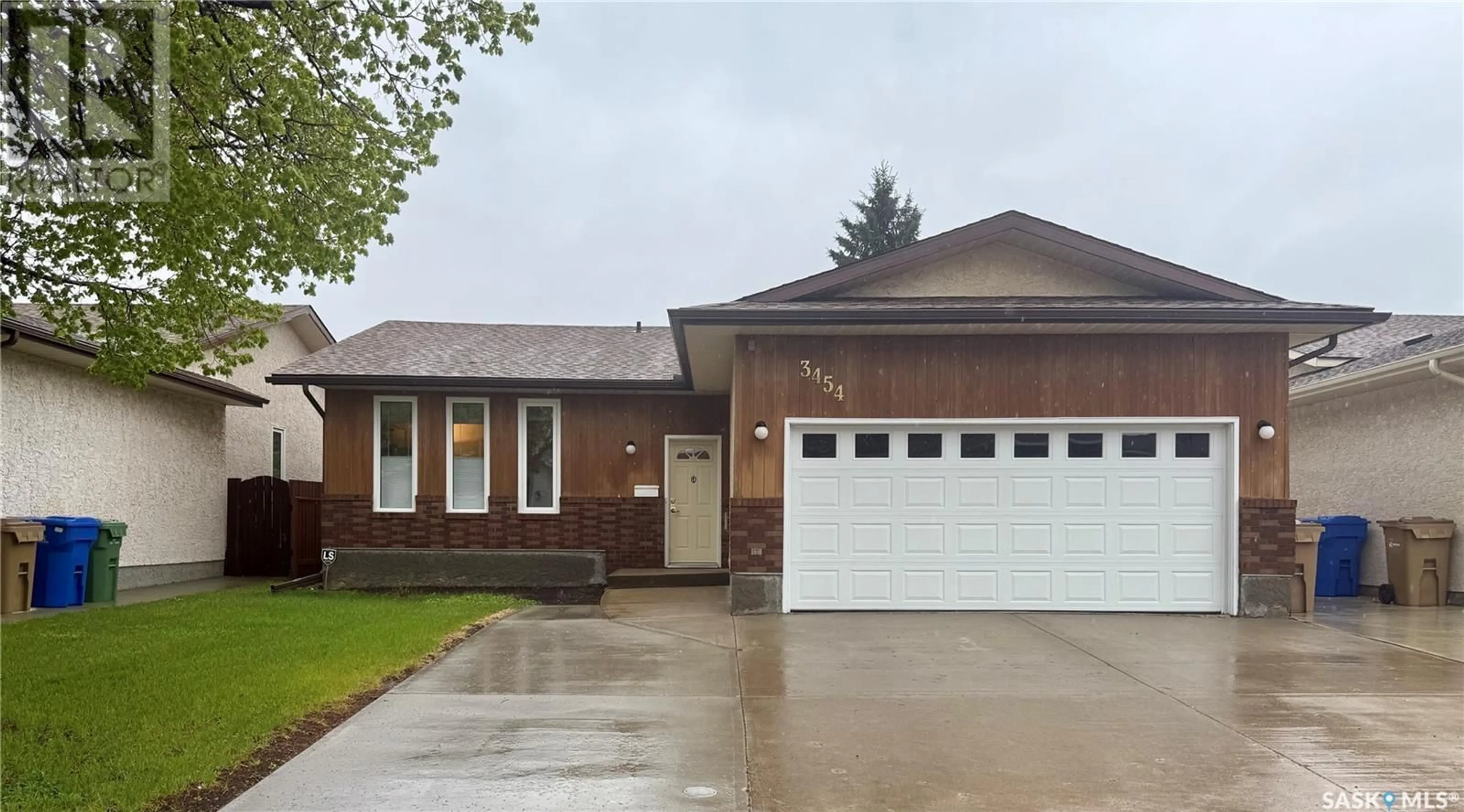 Home with brick exterior material, street for 3454 PHANEUF CRESCENT, Regina Saskatchewan S4V1V1