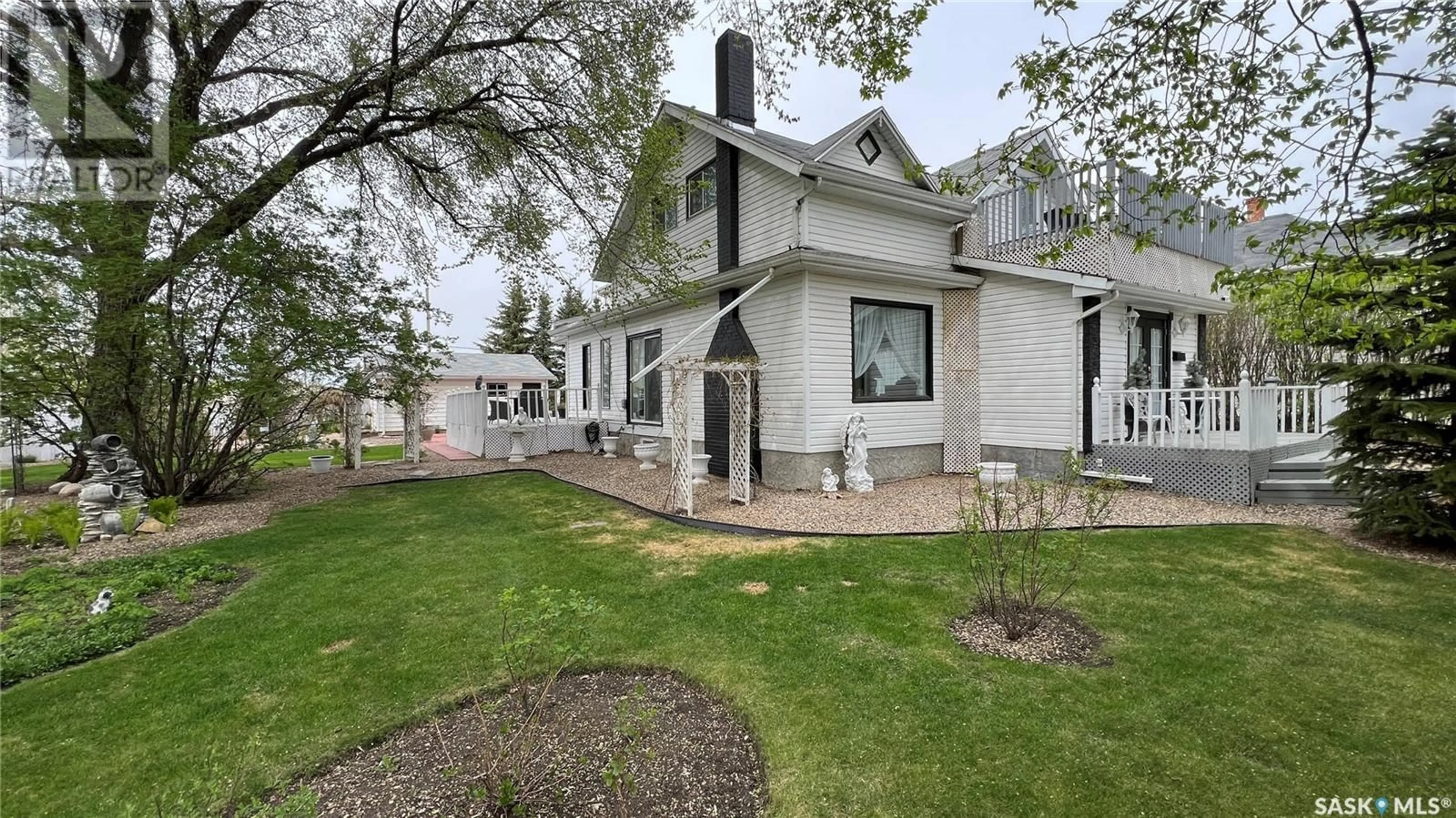 Home with vinyl exterior material, street for 210/212 2ND STREET, Domremy Saskatchewan S0K1G0