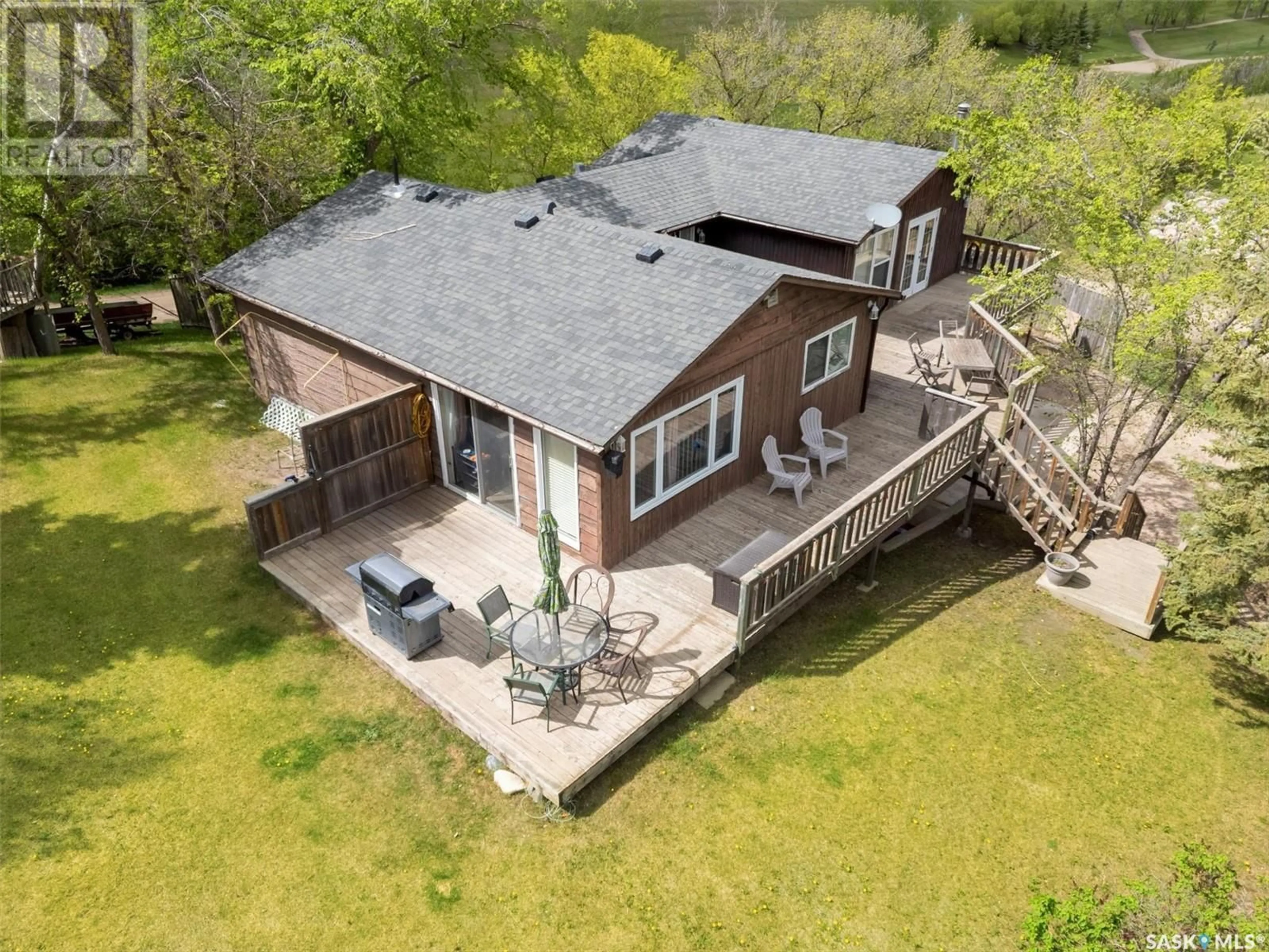 A pic from outside/outdoor area/front of a property/back of a property/a pic from drone, unknown for 18 PROCTOR DRIVE, Shields Saskatchewan S0K1K0