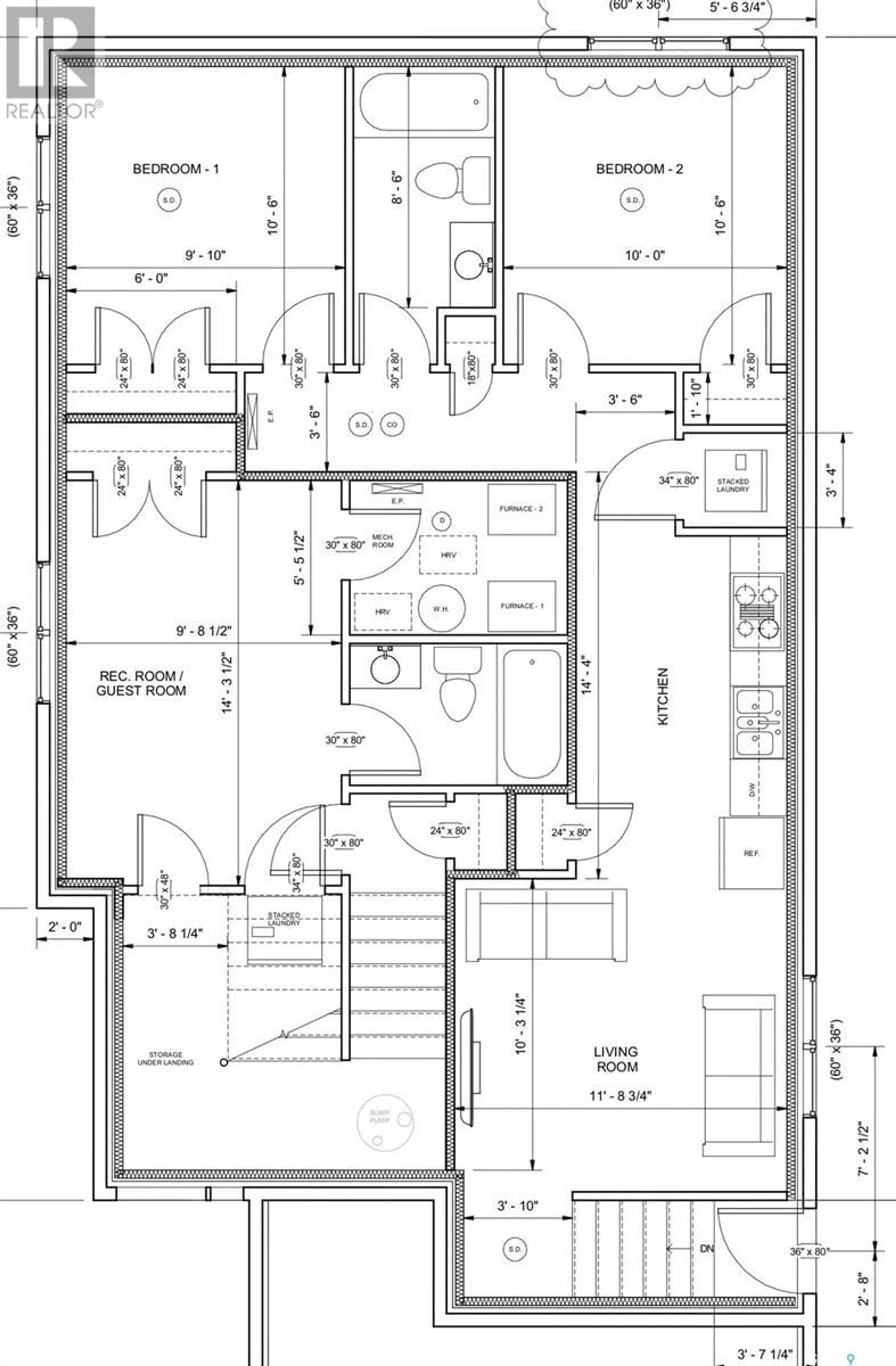 Floor plan for 222 SHARMA LANE, Saskatoon Saskatchewan S7W1K7