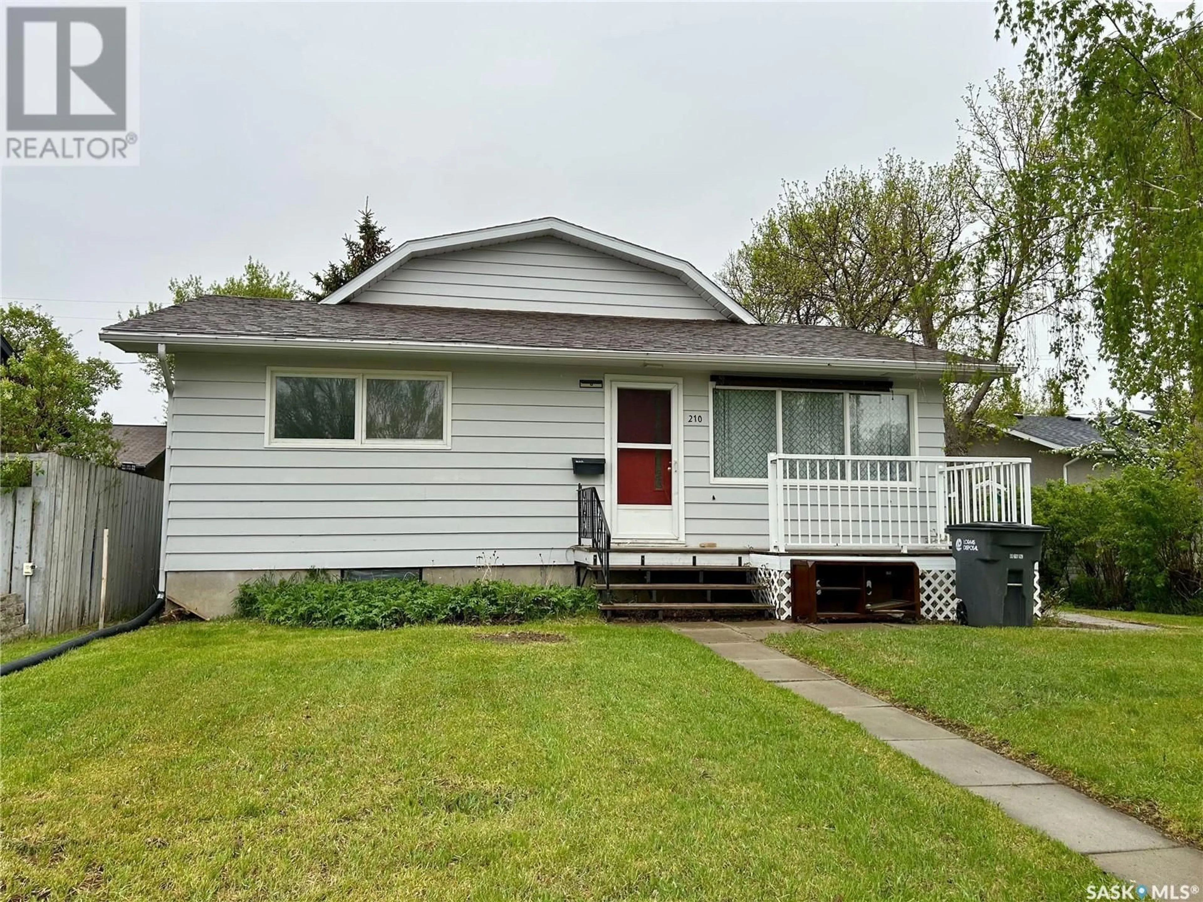 Home with vinyl exterior material, street for 210 COTEAU STREET, Milestone Saskatchewan S0G3L0