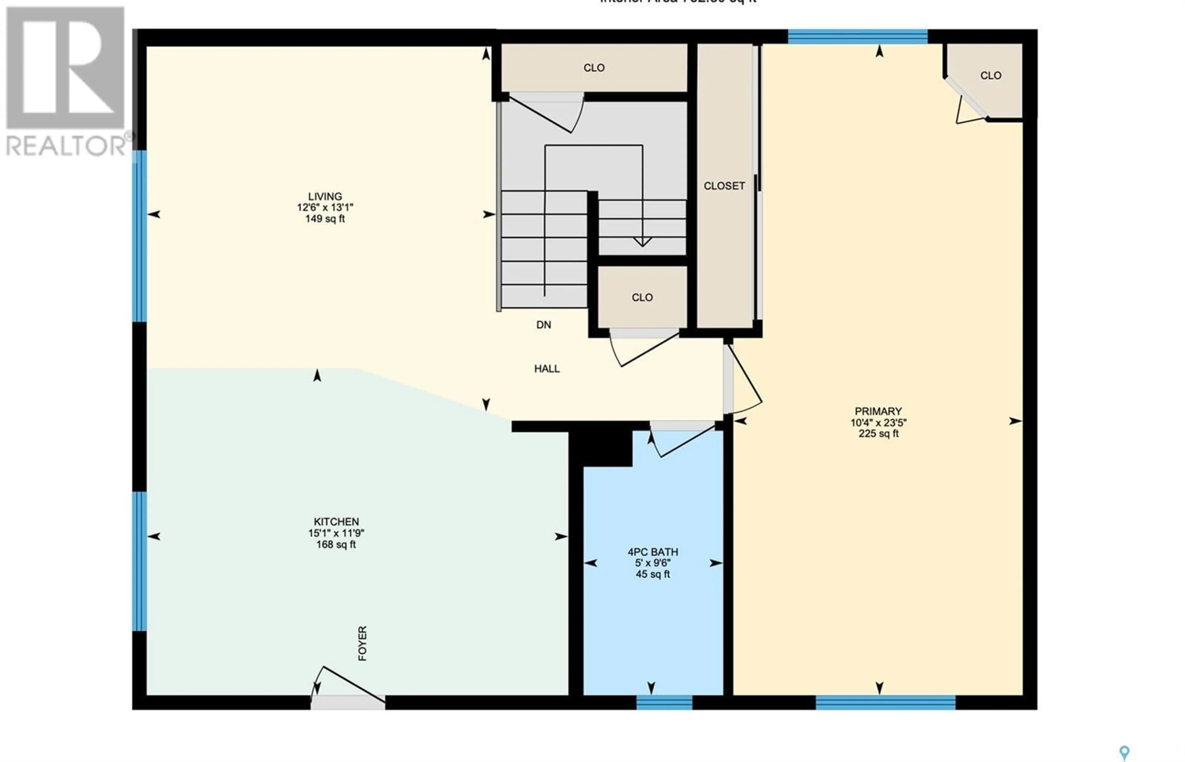 Floor plan for 254 MOWAT CRESCENT, Saskatoon Saskatchewan S7L4Y2