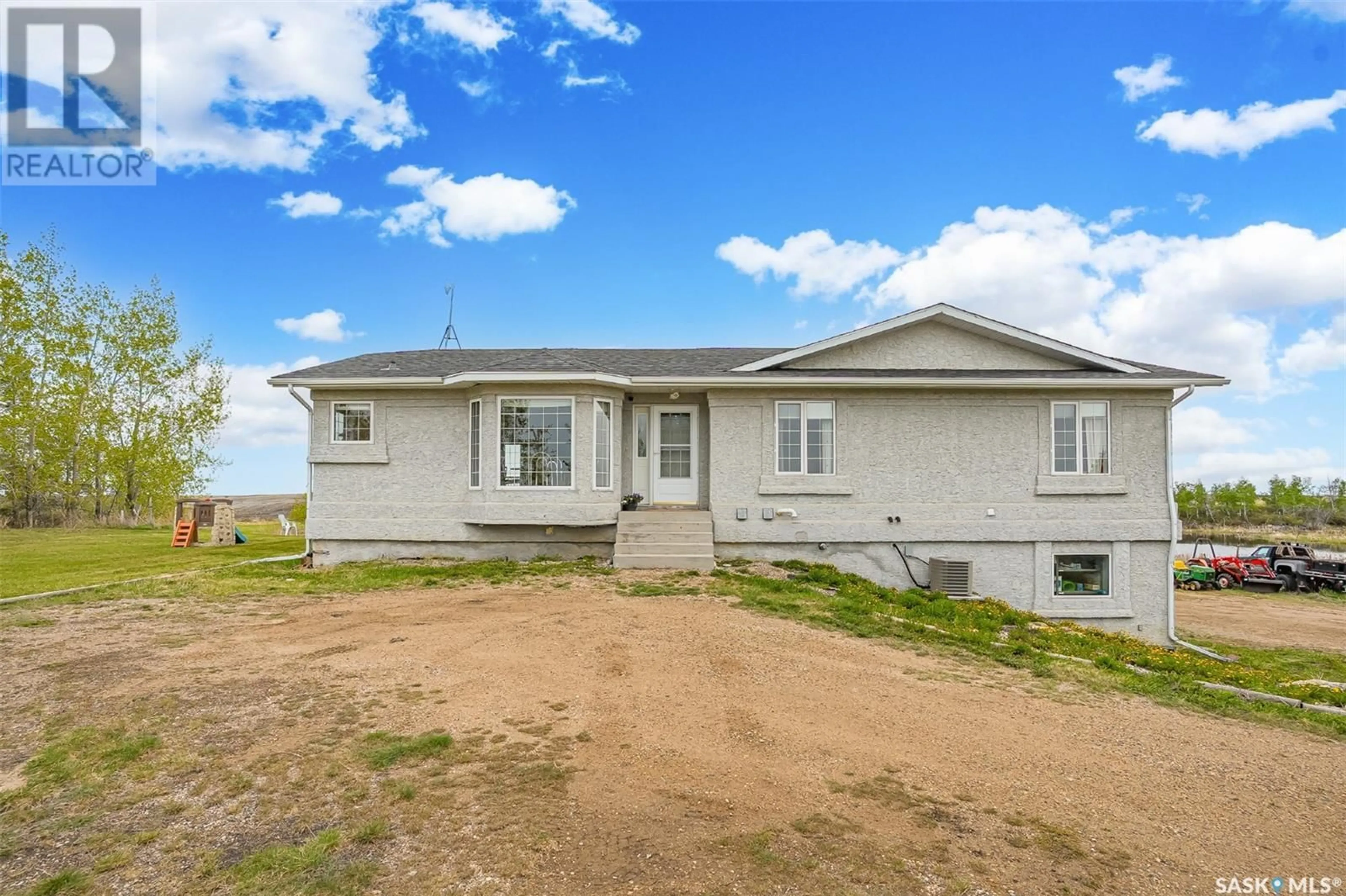 A pic from outside/outdoor area/front of a property/back of a property/a pic from drone, building for POUND ACREAGE, Blucher Rm No. 343 Saskatchewan S0K3W0
