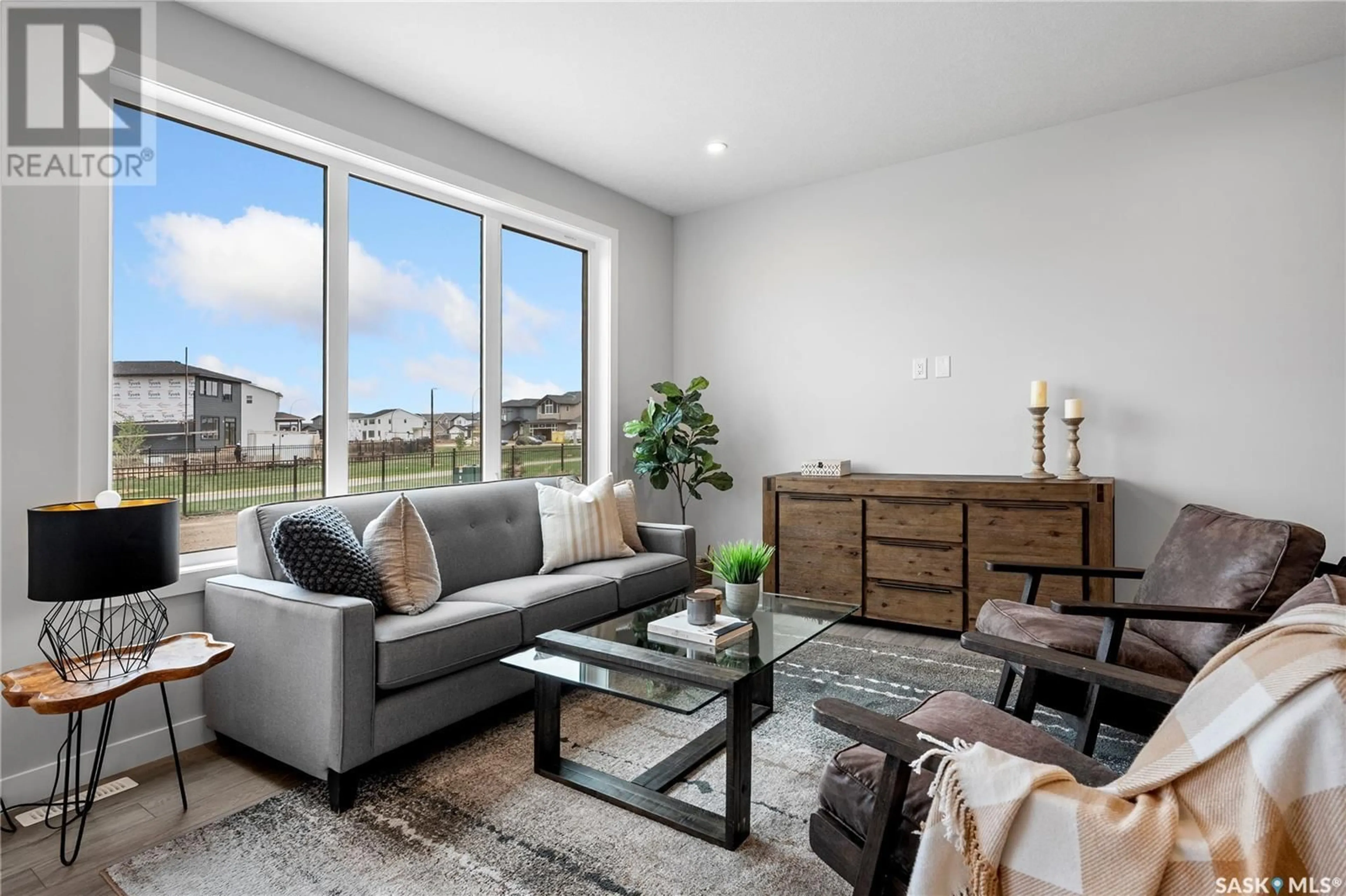 Living room with furniture, unknown for 918 BRIGHTON GATE, Saskatoon Saskatchewan S7V1S6