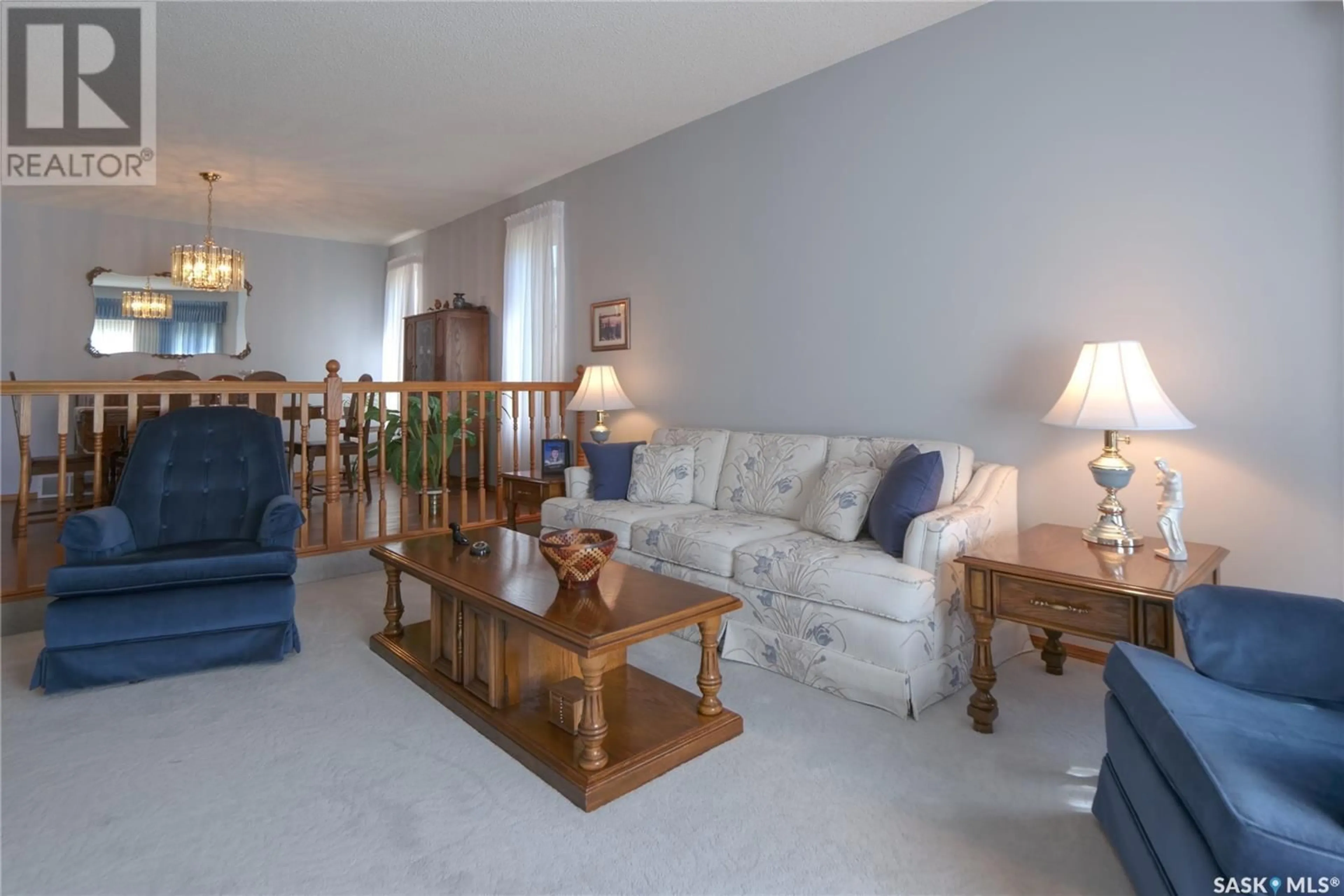 Living room with furniture, unknown for 25 DAHLIA CRESCENT, Moose Jaw Saskatchewan S6J1E8