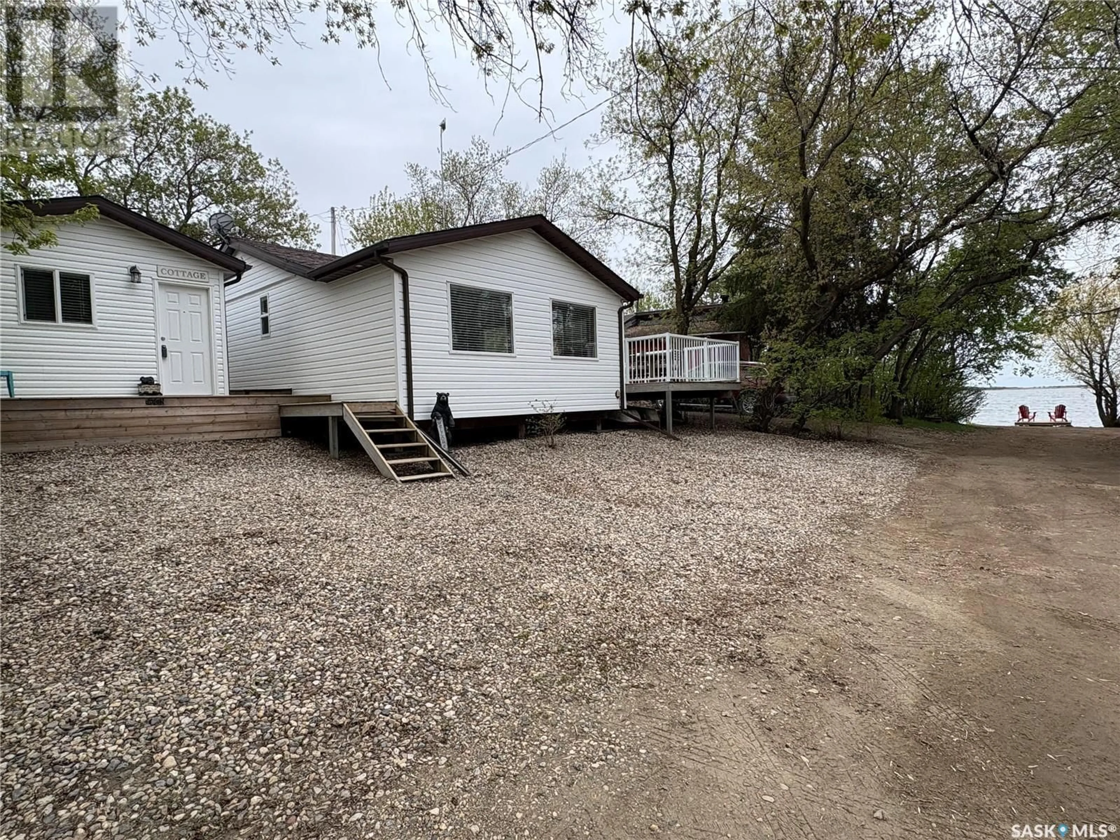 A pic from outside/outdoor area/front of a property/back of a property/a pic from drone, unknown for 3B STONEY LAKE ROAD, Humboldt Lake Saskatchewan S0K2A0