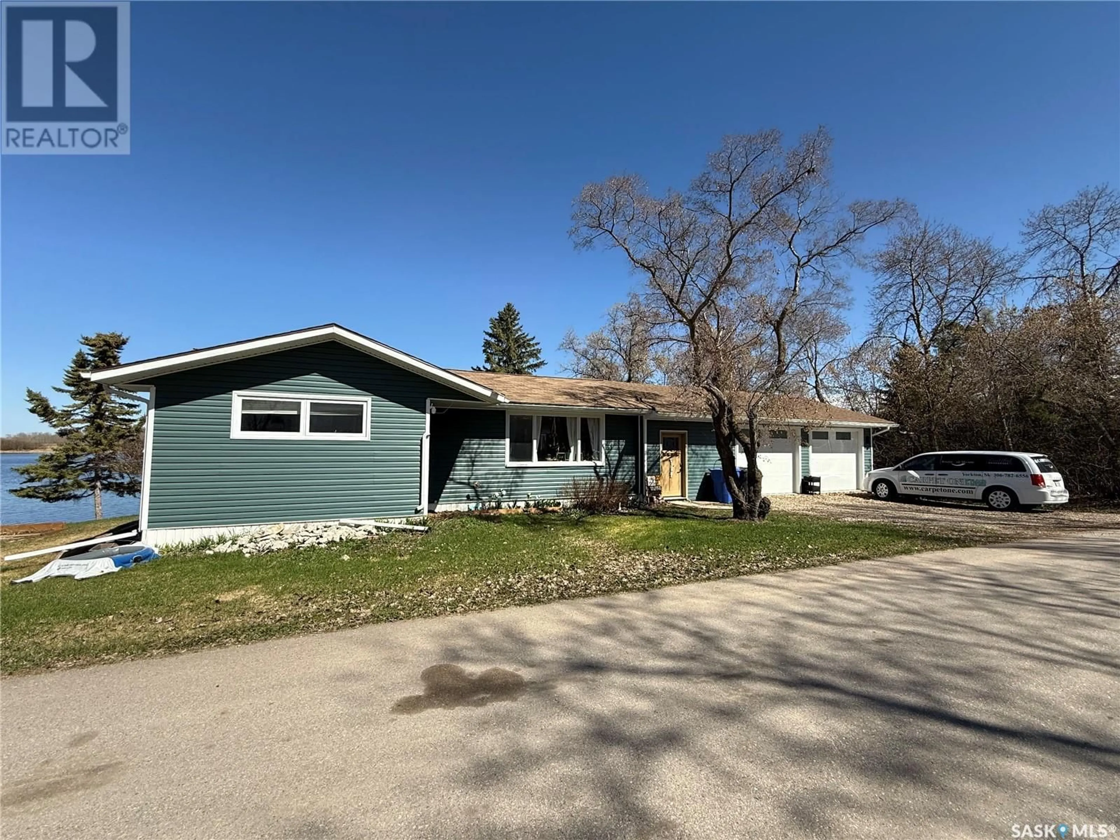A pic from outside/outdoor area/front of a property/back of a property/a pic from drone, street for 148 CRESCENT LAKE ROAD, Saltcoats Saskatchewan S0A3R0