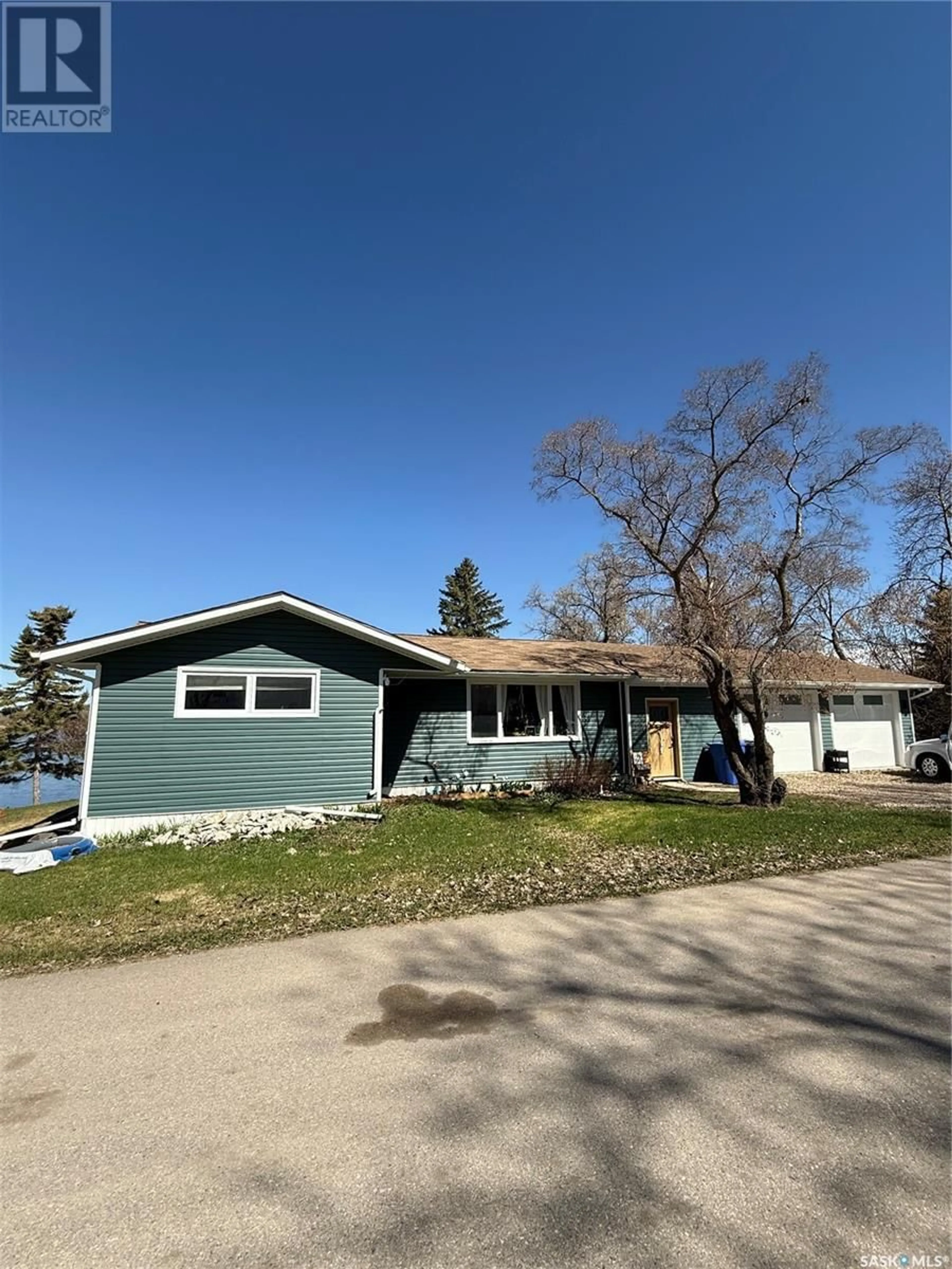 A pic from outside/outdoor area/front of a property/back of a property/a pic from drone, street for 148 CRESCENT LAKE ROAD, Saltcoats Saskatchewan S0A3R0