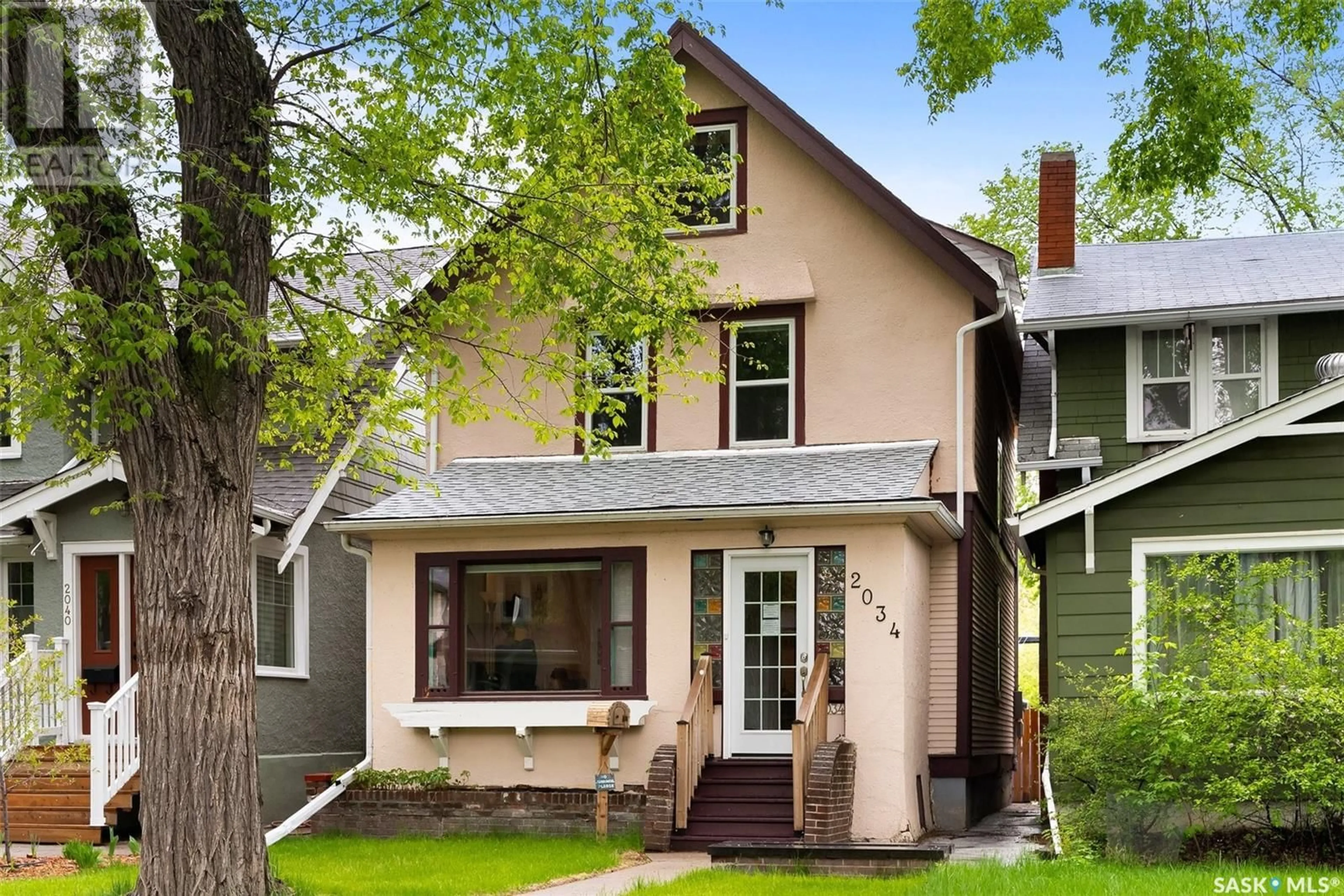 Home with brick exterior material, street for 2034 MONTAGUE STREET, Regina Saskatchewan S4T3J7