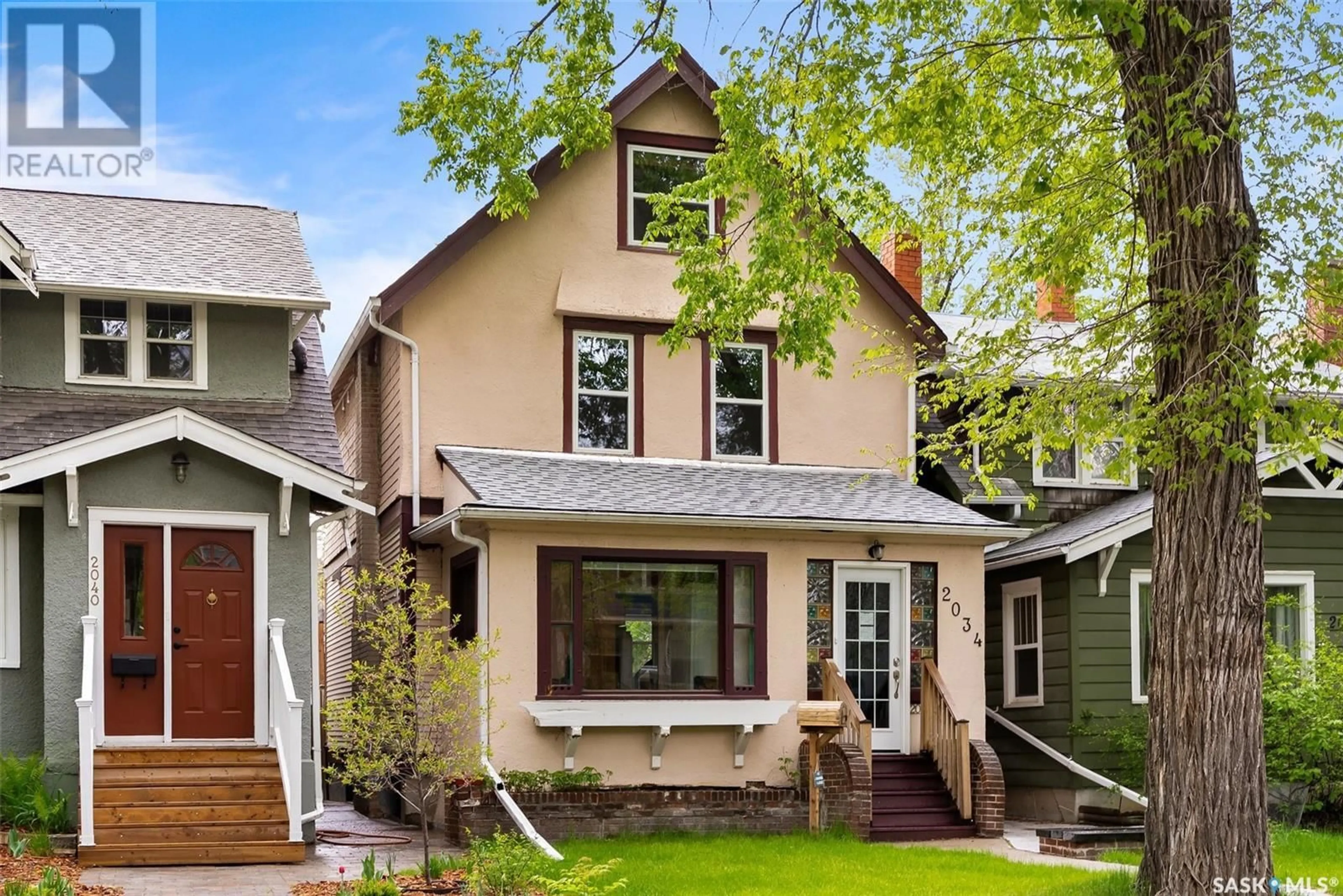 Home with brick exterior material, street for 2034 MONTAGUE STREET, Regina Saskatchewan S4T3J7