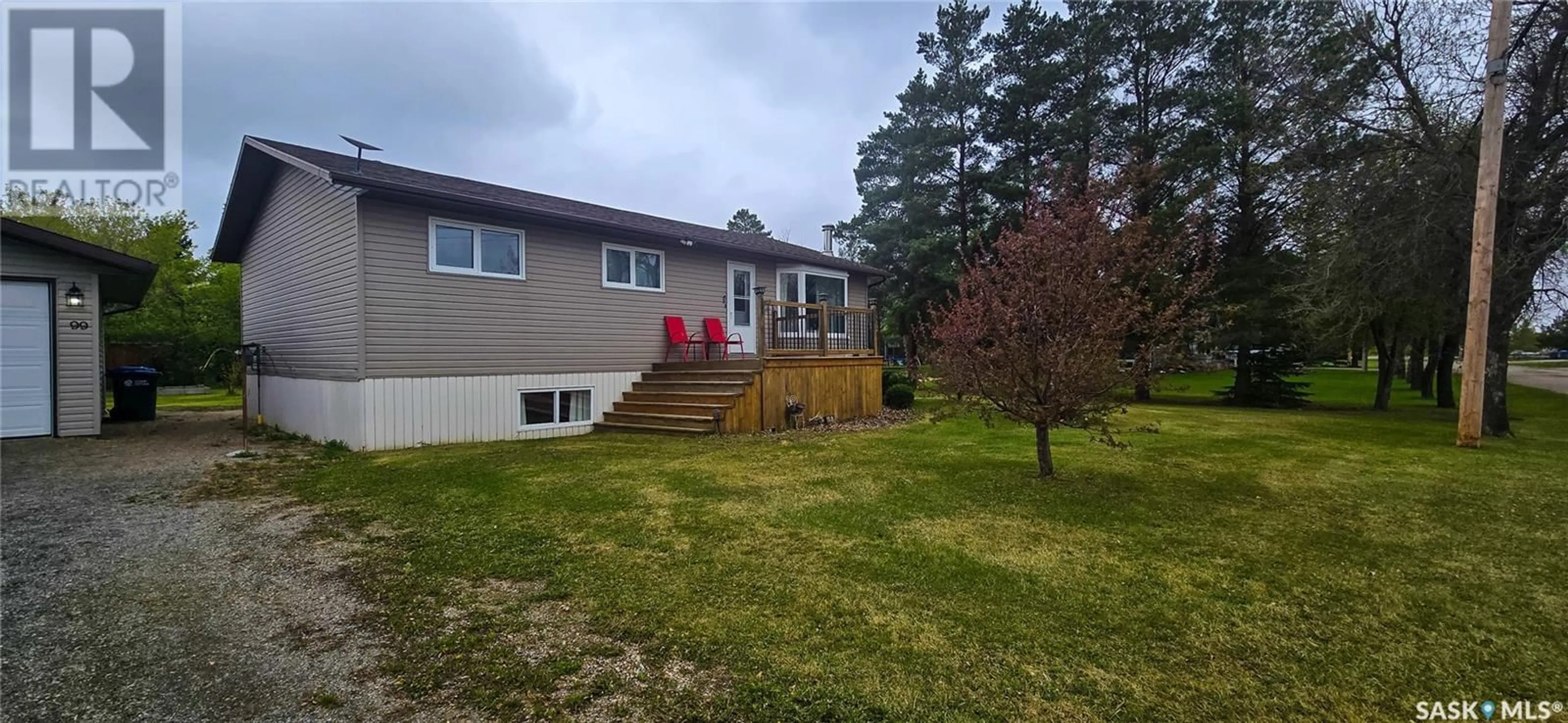 A pic from outside/outdoor area/front of a property/back of a property/a pic from drone, unknown for 99 CEDAR STREET, Wolseley Saskatchewan S0G5H0