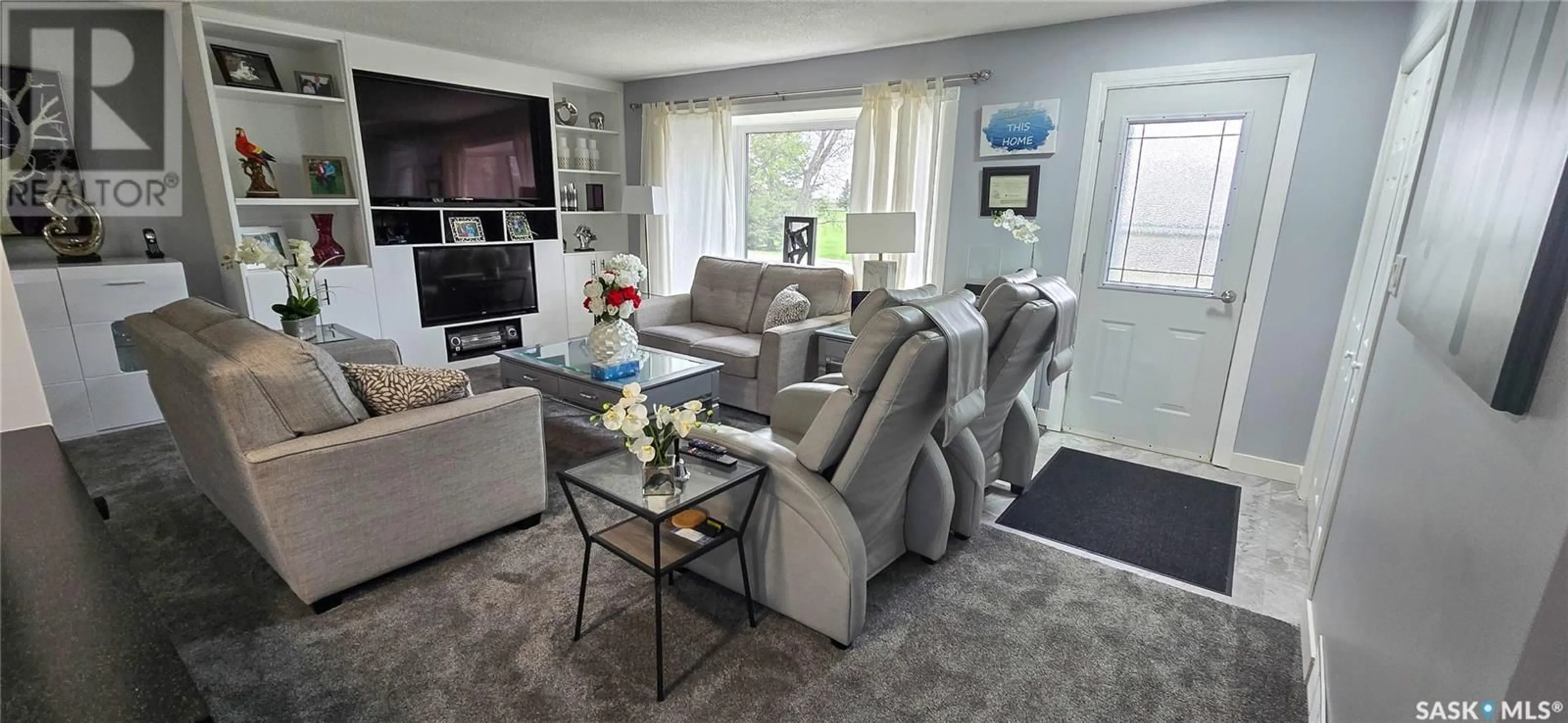 Living room with furniture, unknown for 99 CEDAR STREET, Wolseley Saskatchewan S0G5H0