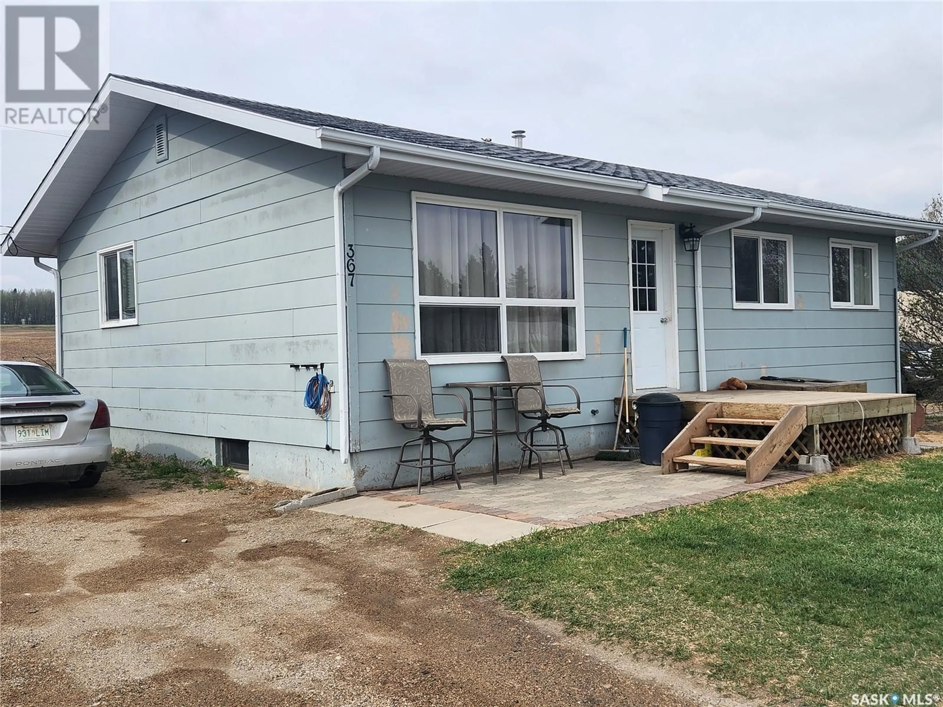 Home with vinyl exterior material, street for 367 SUNNY BROW AVENUE, Bjorkdale Saskatchewan S0E0E0
