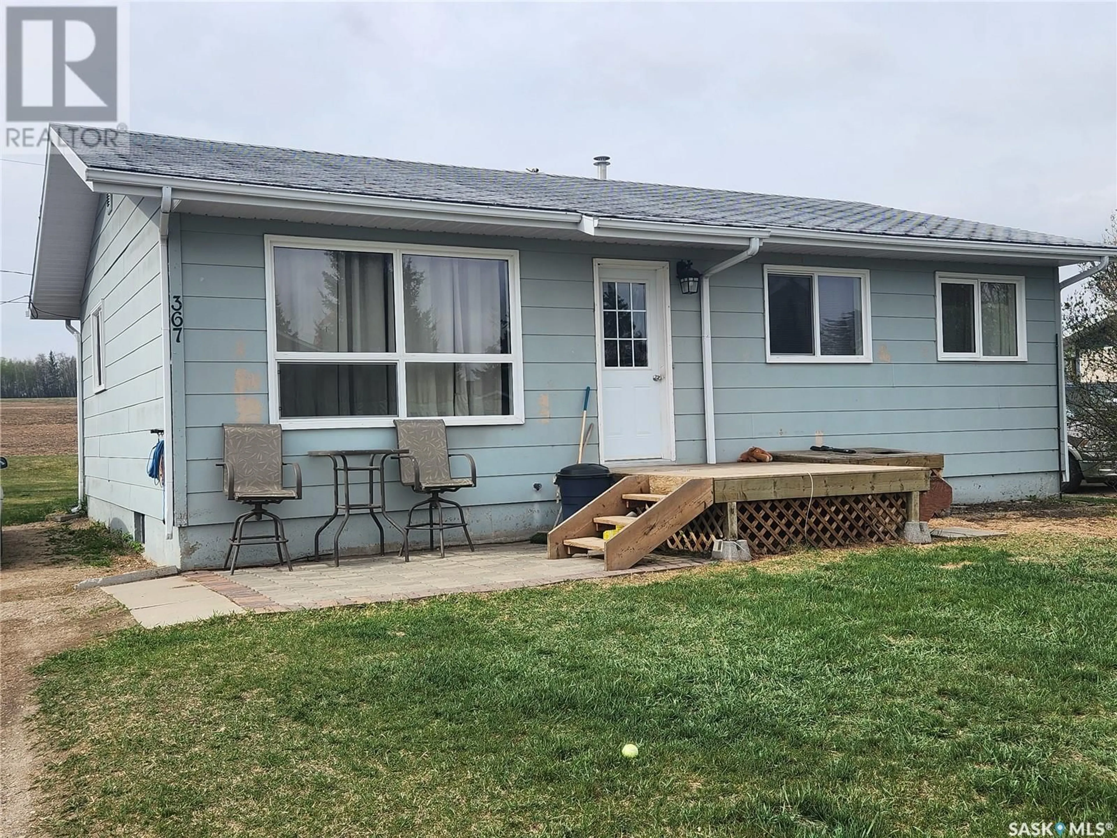 Home with vinyl exterior material, street for 367 SUNNY BROW AVENUE, Bjorkdale Saskatchewan S0E0E0