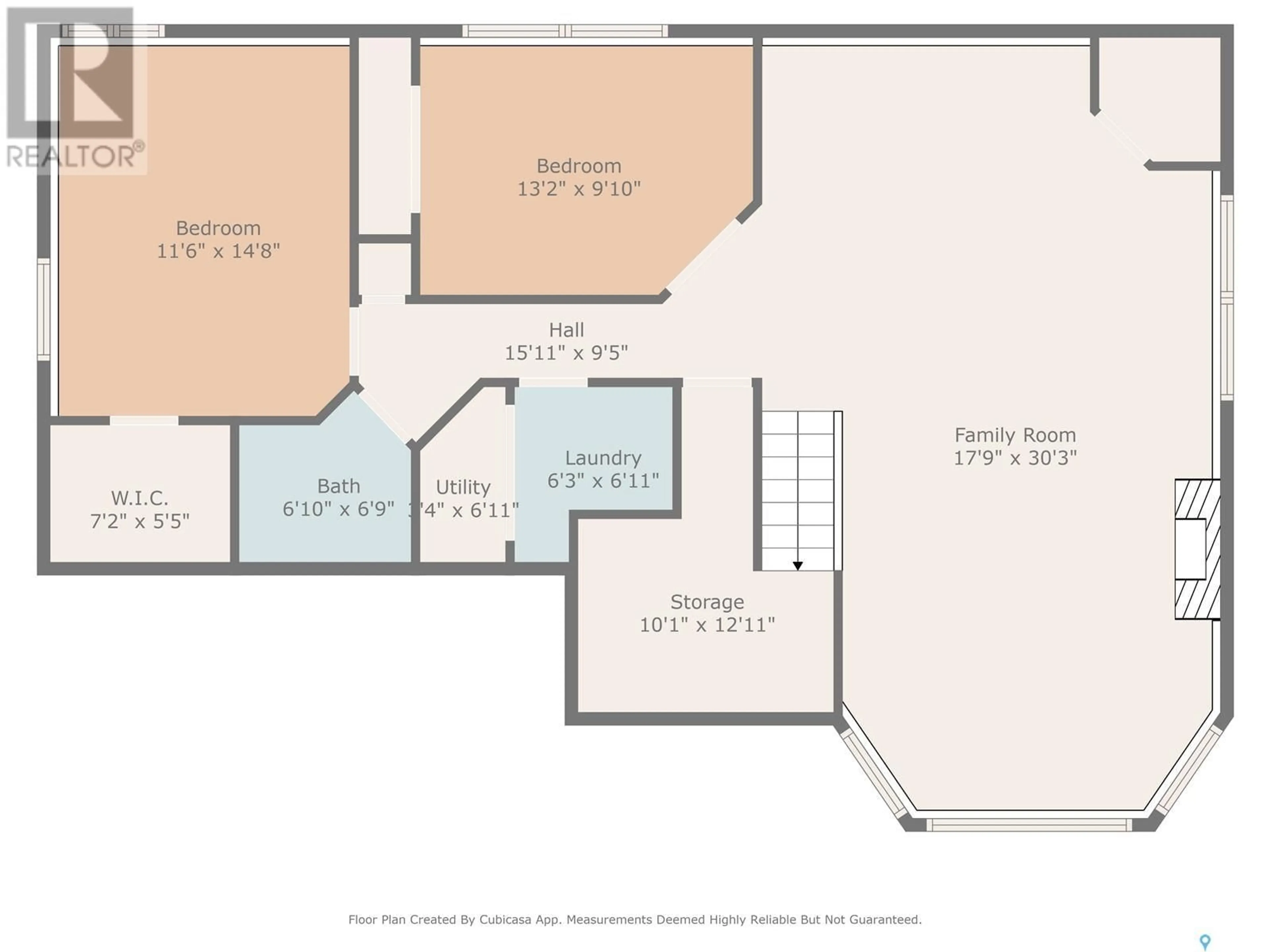 Floor plan for 723 PEZER COURT, Saskatoon Saskatchewan S7S1J8