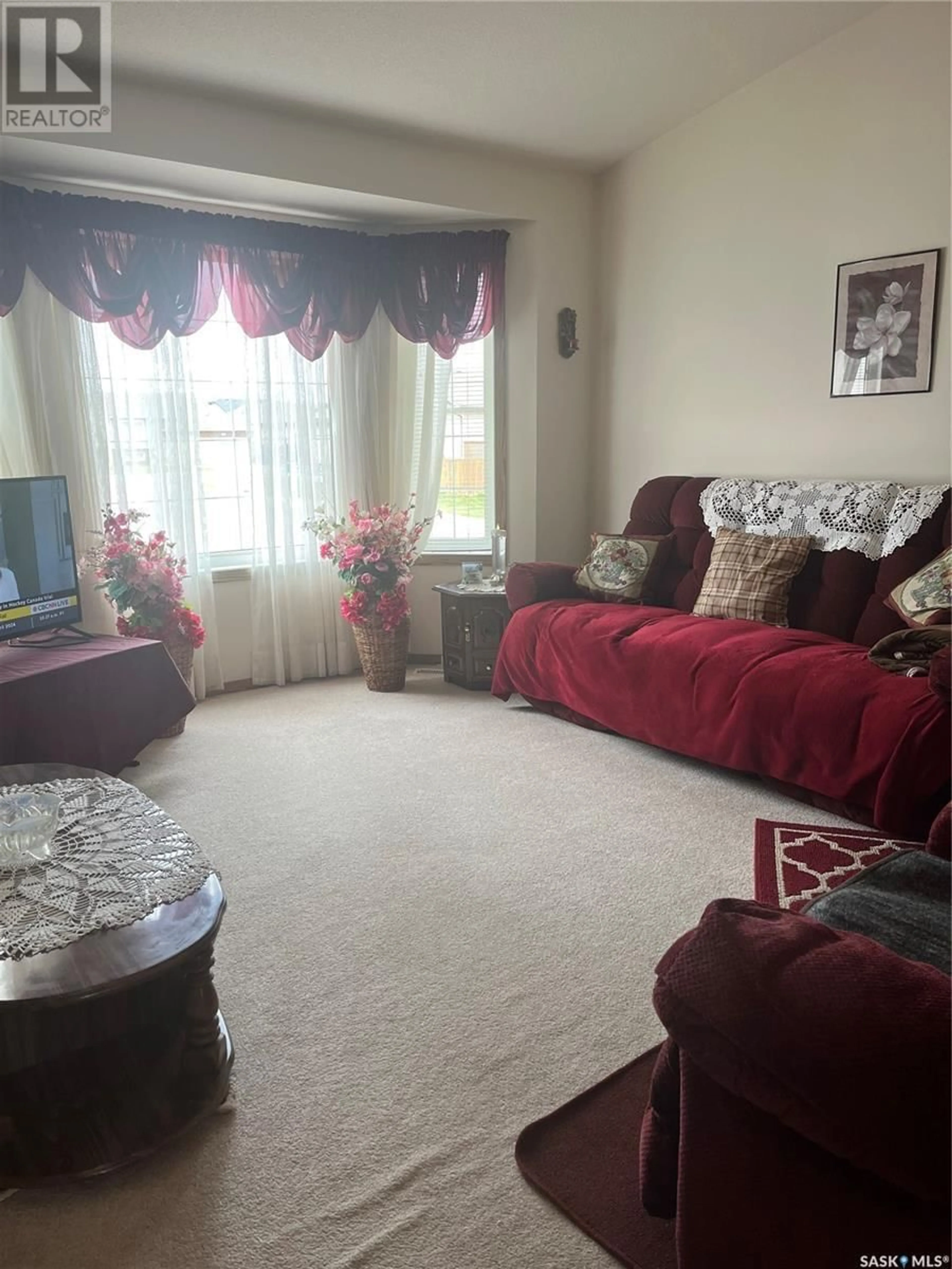 Living room with furniture, unknown for 2 MOONEY PLACE, Prince Albert Saskatchewan S6V8C4