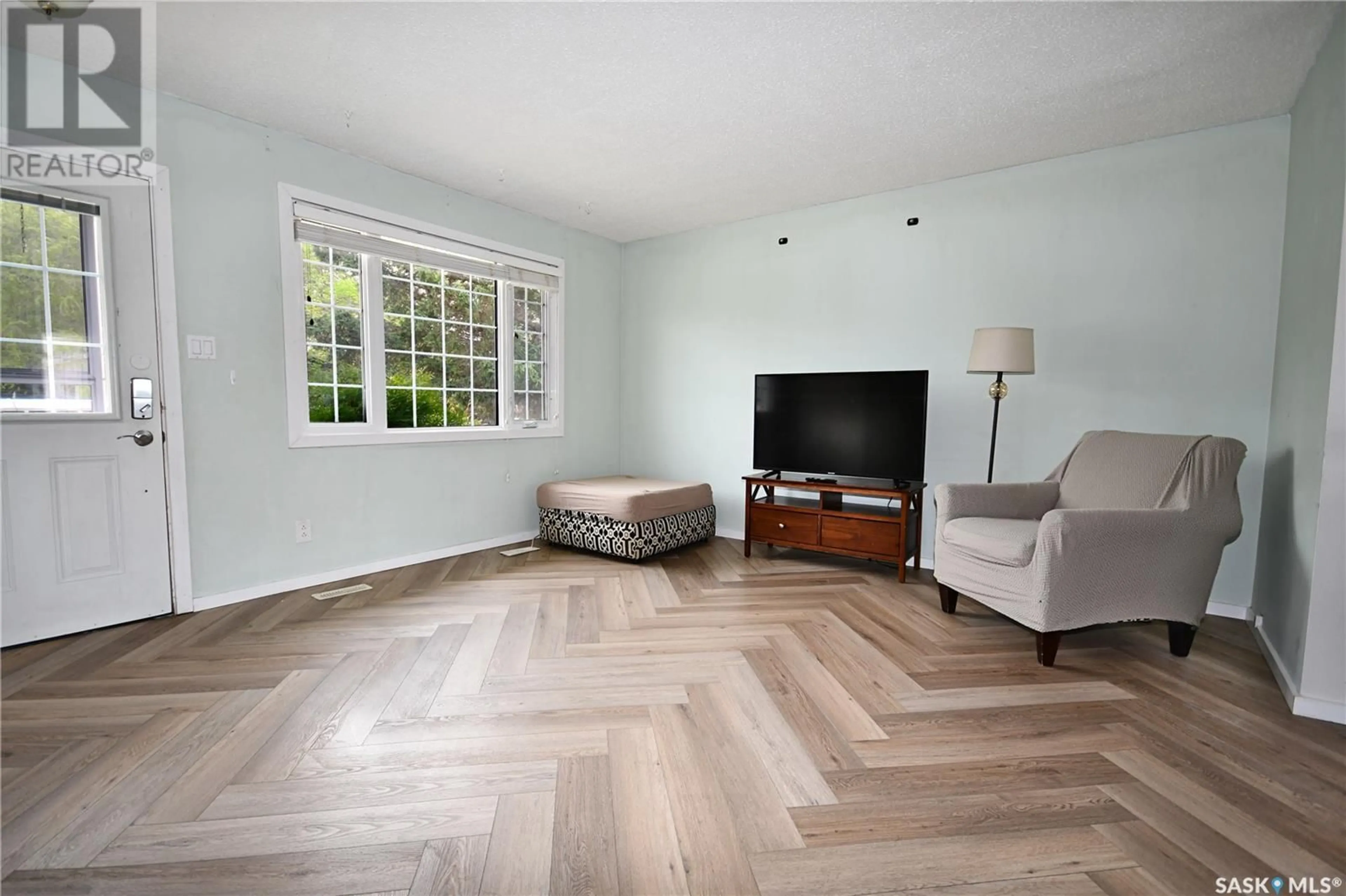 Living room with furniture, unknown for 161 MACDOWALL CRESCENT, Prince Albert Saskatchewan S6V6N4