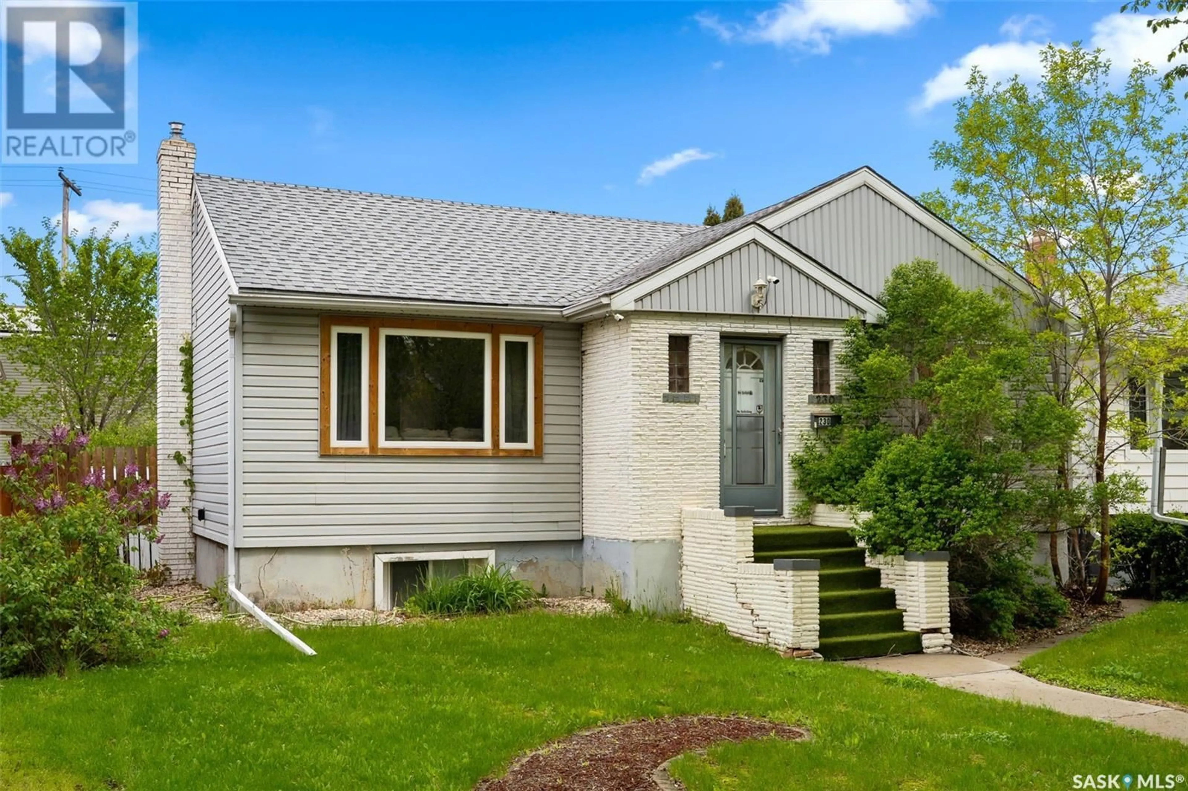 Home with vinyl exterior material, street for 230 BROADWAY AVENUE, Regina Saskatchewan S4N1B3