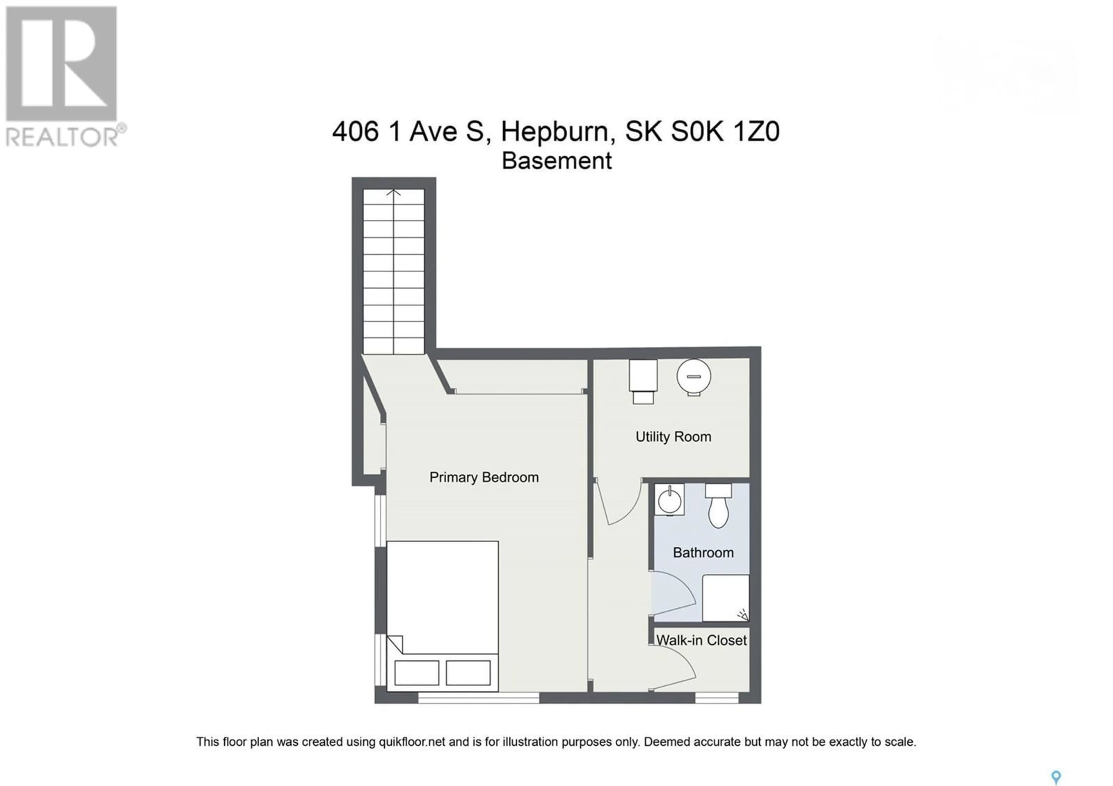 Floor plan for 406 1ST AVENUE, Hepburn Saskatchewan S0K1Z0
