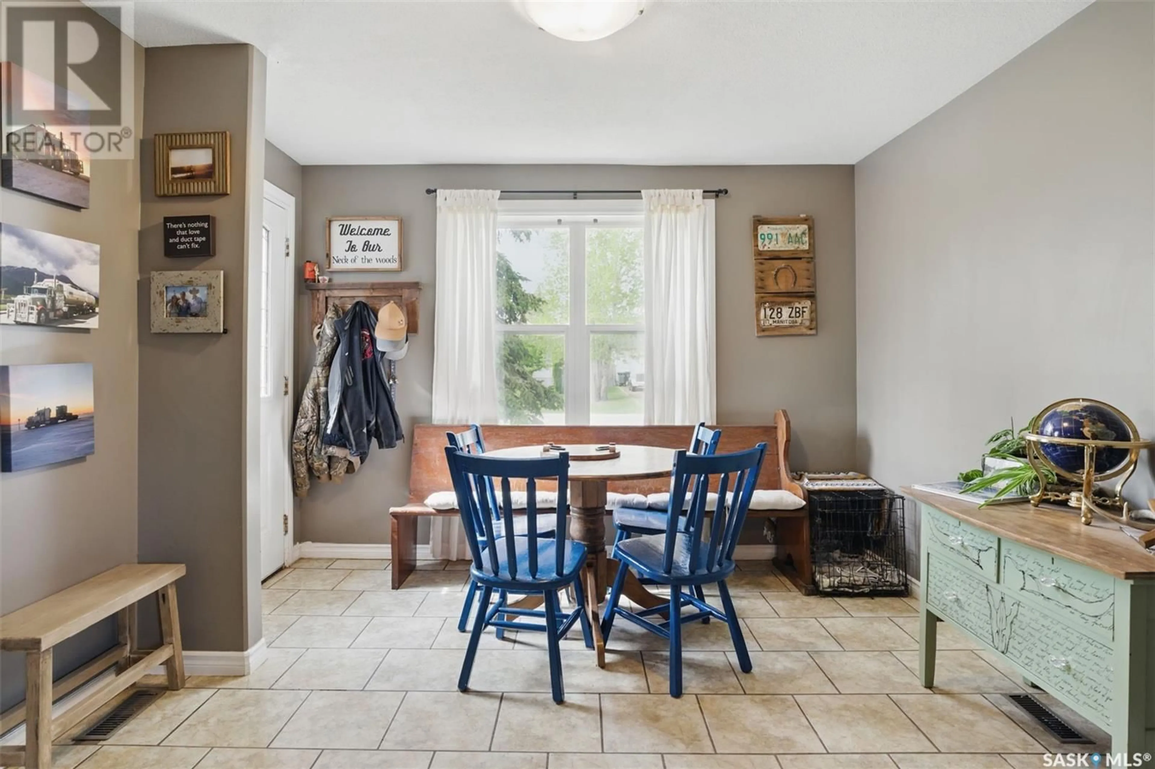 Dining room, ceramic/tile floor for 406 1ST AVENUE, Hepburn Saskatchewan S0K1Z0