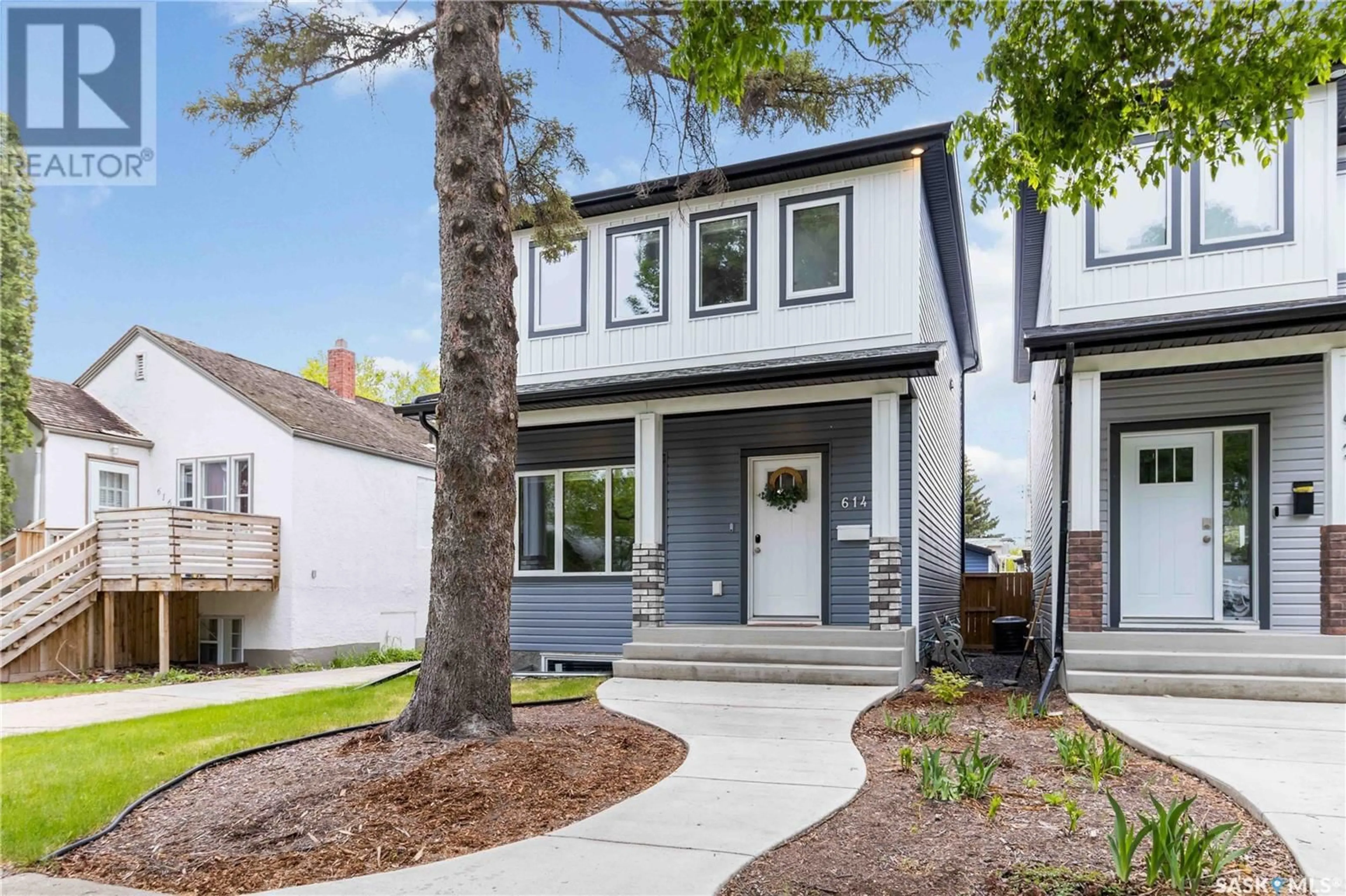 Home with brick exterior material, street for 614 5TH STREET, Saskatoon Saskatchewan S7H1G5