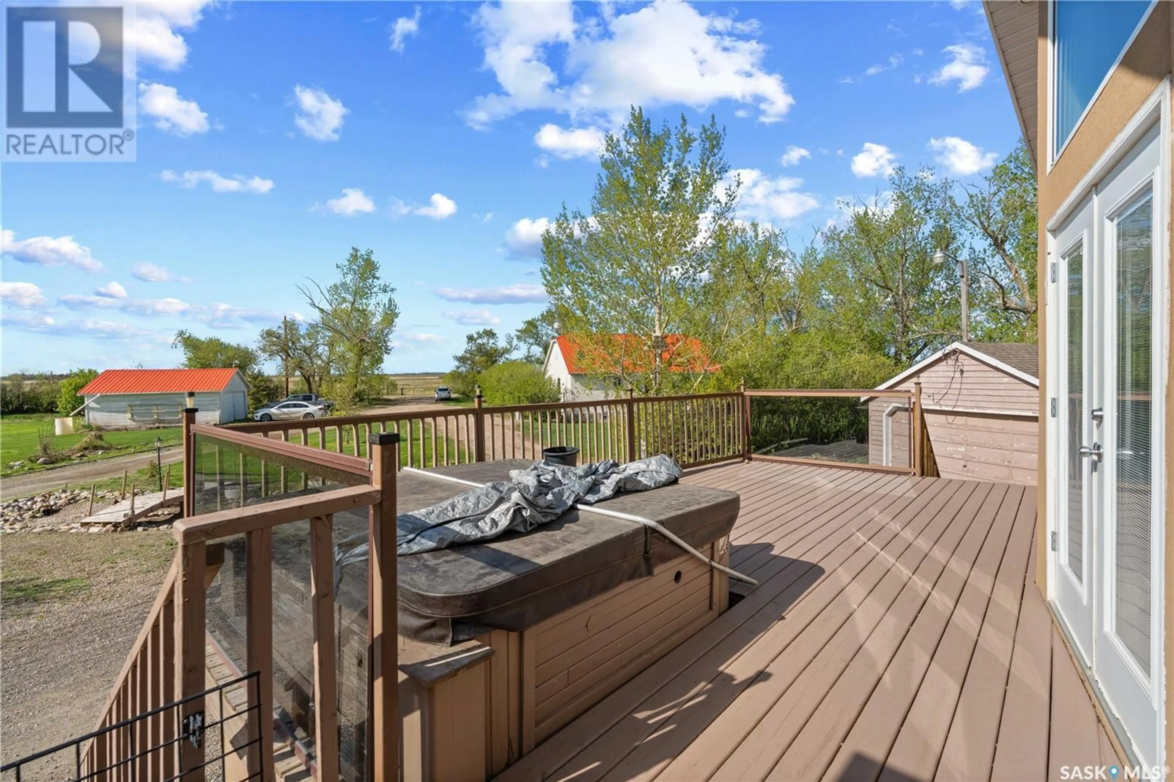 Patio, water/lake/river/ocean view for KUZ ACREAGE, Lajord Rm No. 128 Saskatchewan S0G2T0