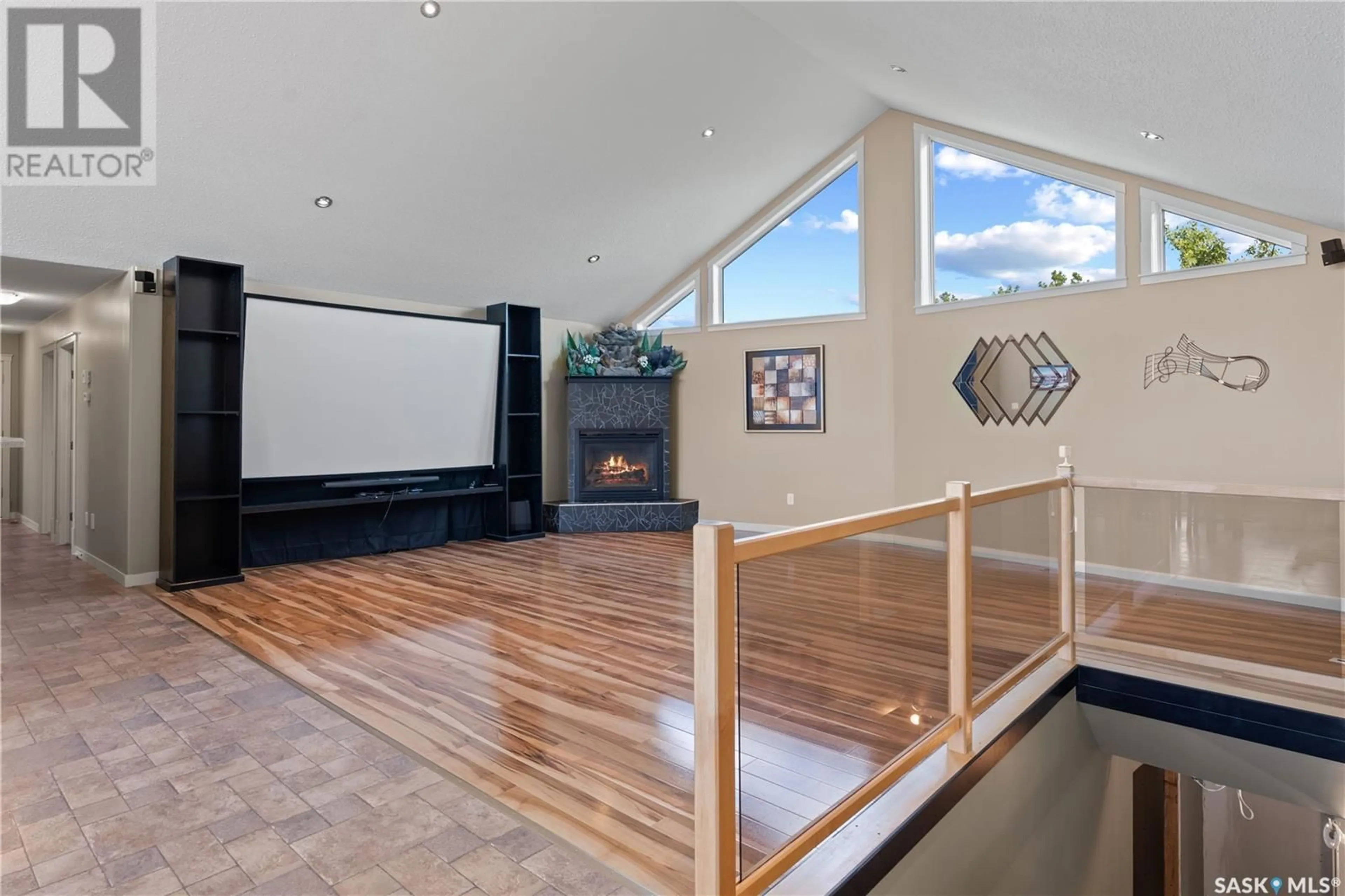 Home theater for KUZ ACREAGE, Lajord Rm No. 128 Saskatchewan S0G2T0