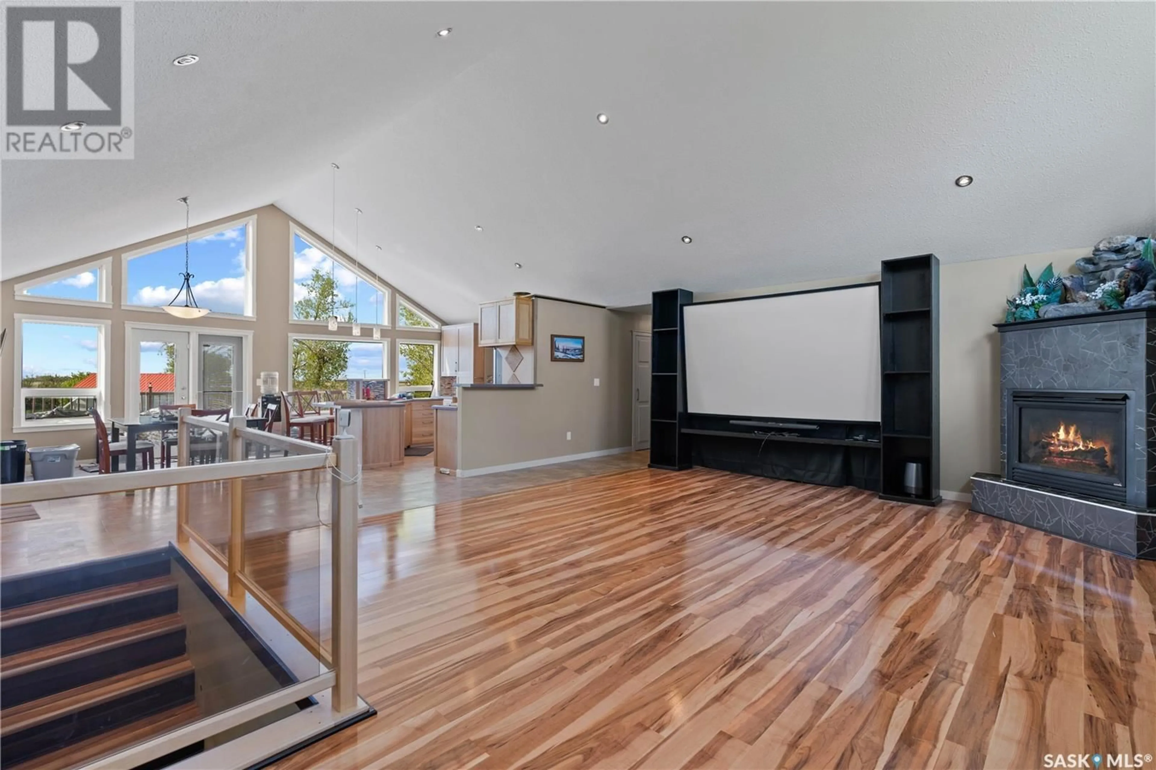 Home theater for KUZ ACREAGE, Lajord Rm No. 128 Saskatchewan S0G2T0