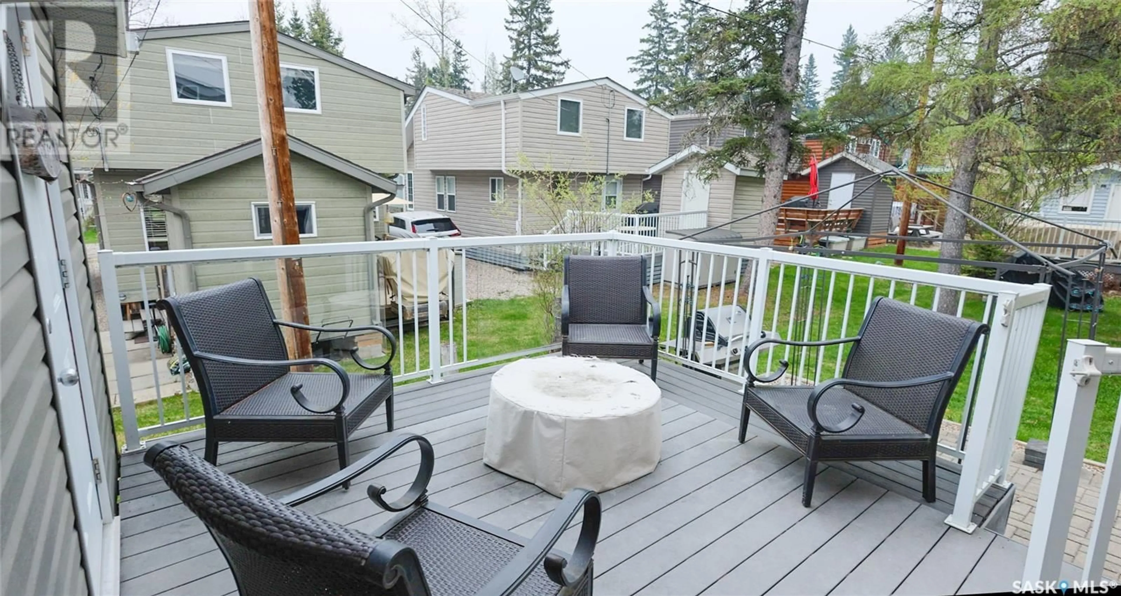 Patio, mountain view for 1546 GREBE STREET, Prince Albert National Park Saskatchewan S0J0N0