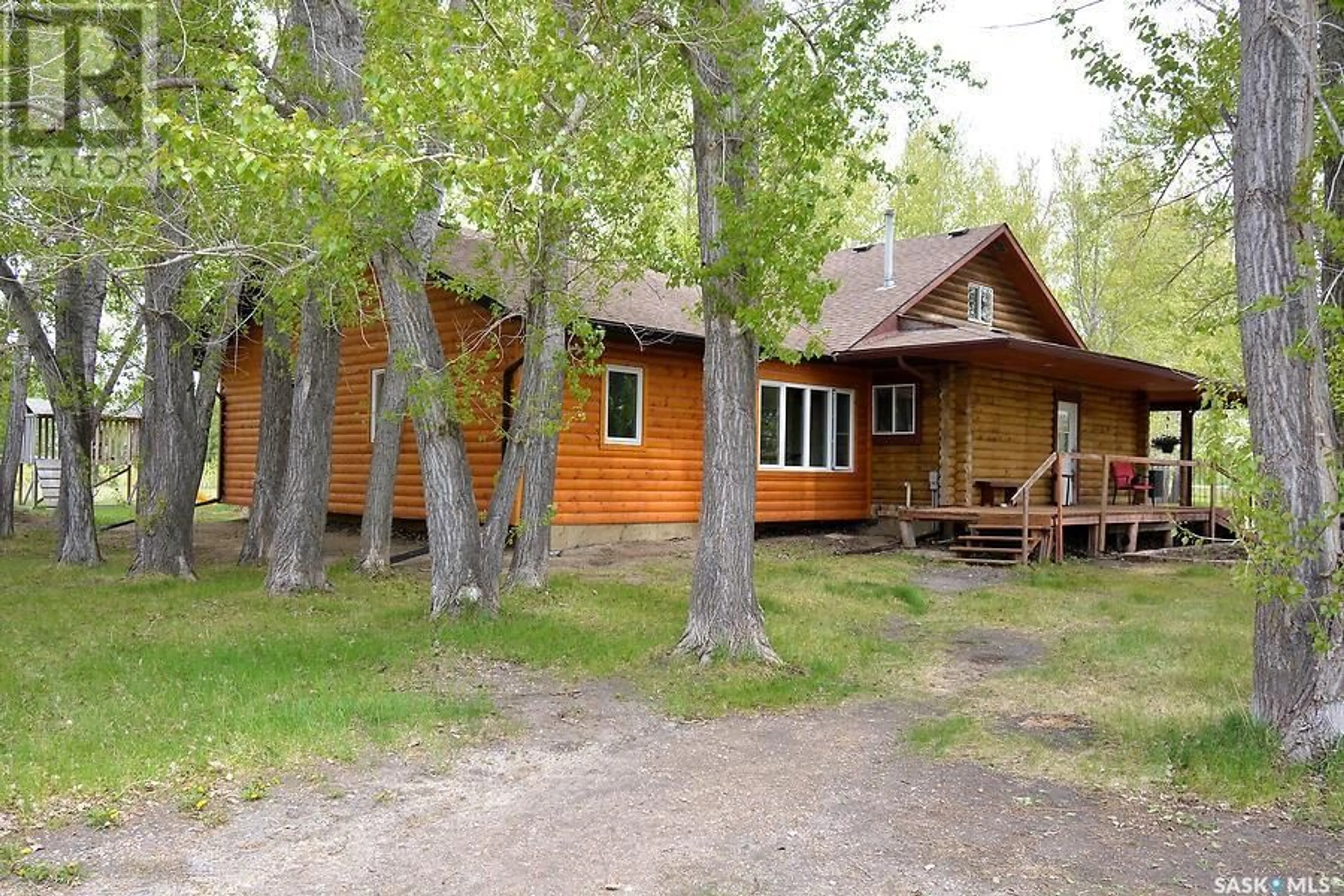 Patio, forest/trees view for GOLLER ACREAGE, Fish Creek Rm No. 402 Saskatchewan S0K4P0