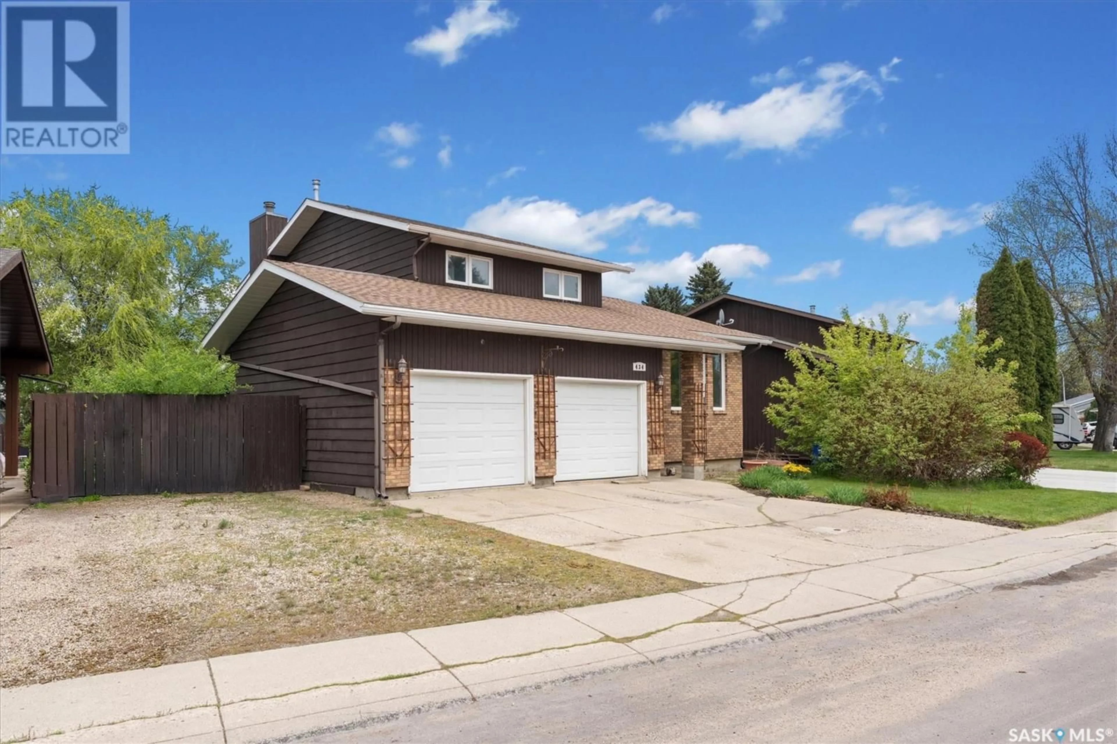 Home with brick exterior material, street for 434 DELARONDE ROAD, Saskatoon Saskatchewan S7J3Y7