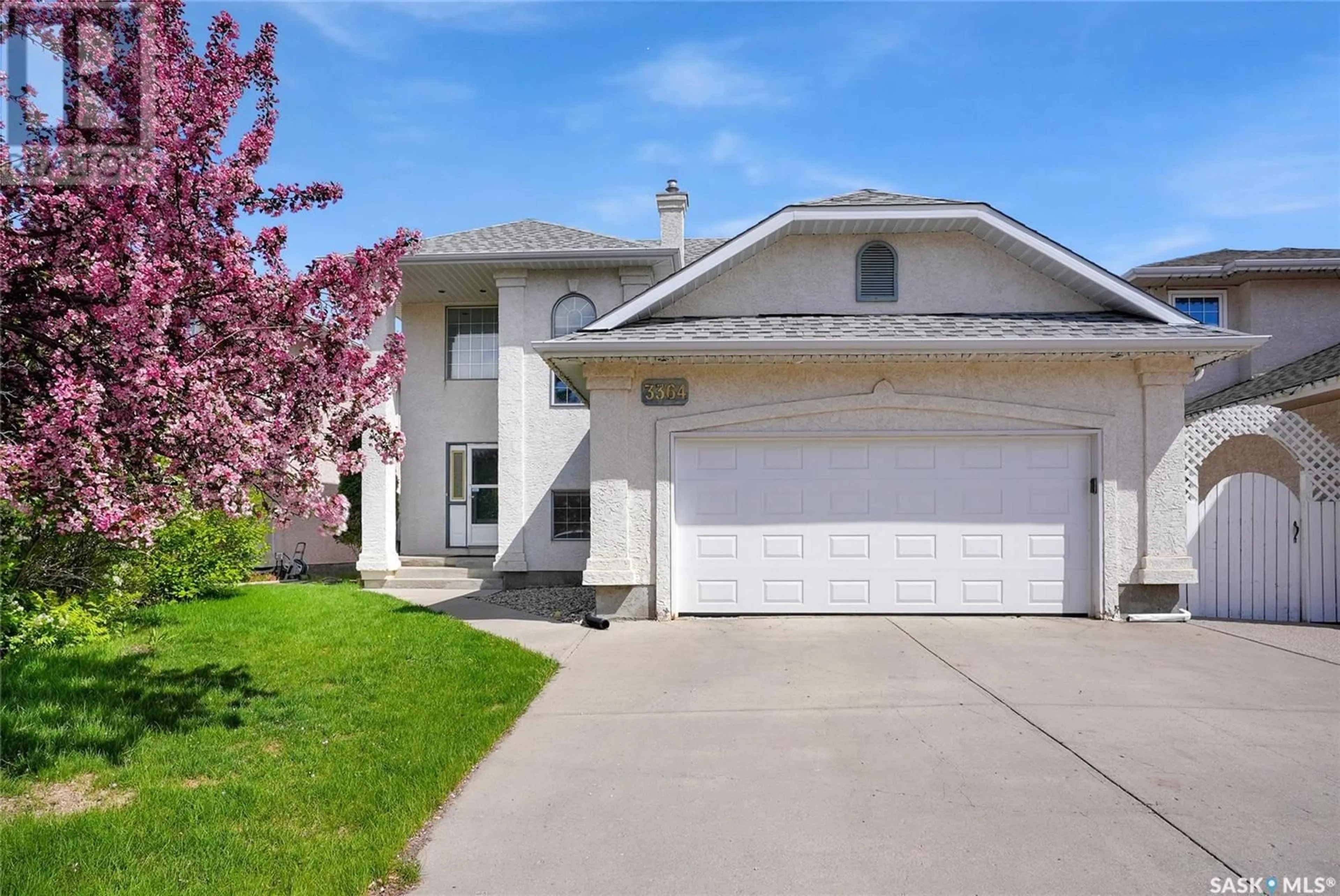 Home with vinyl exterior material, street for 3364 DEITER BAY, Regina Saskatchewan S4V2V9