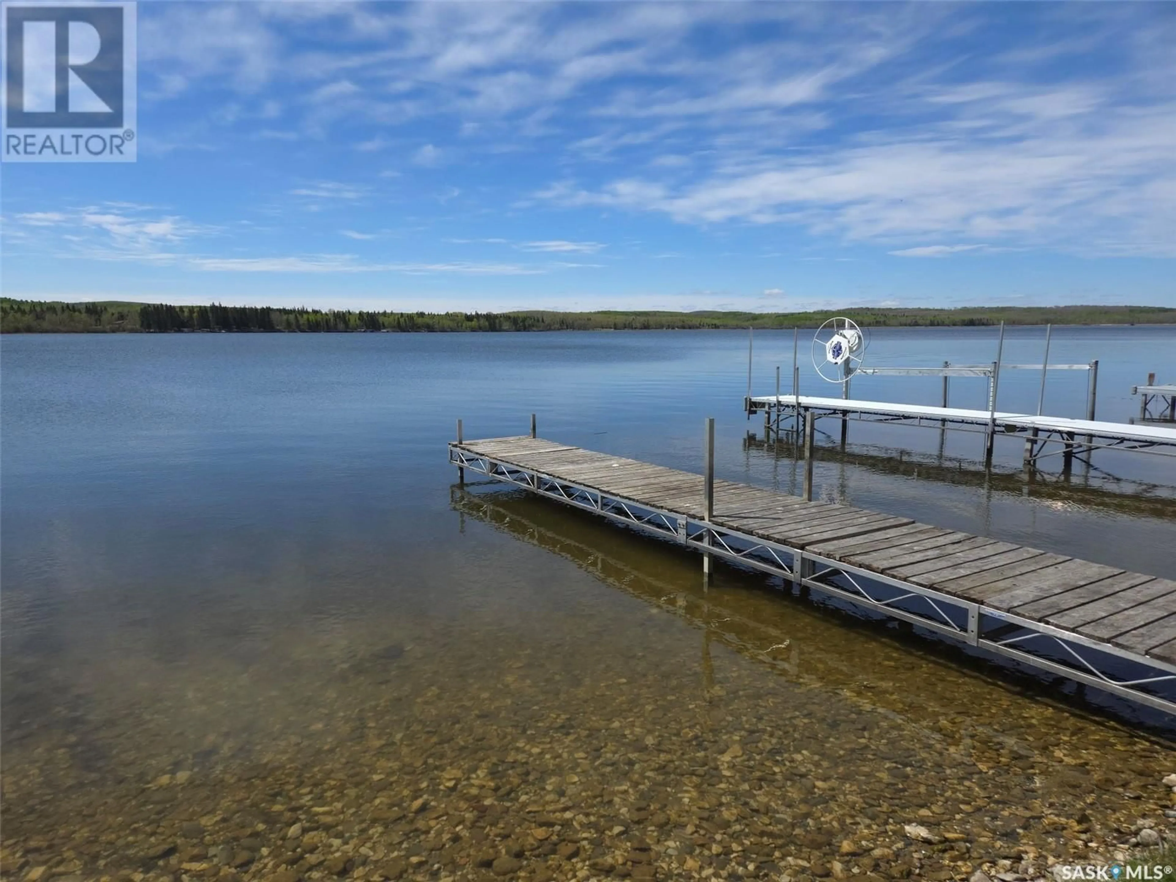 A pic from outside/outdoor area/front of a property/back of a property/a pic from drone, water/lake/river/ocean view for 12 OSKUNAMOO DRIVE, Greenwater Provincial Park Saskatchewan S0A1W0