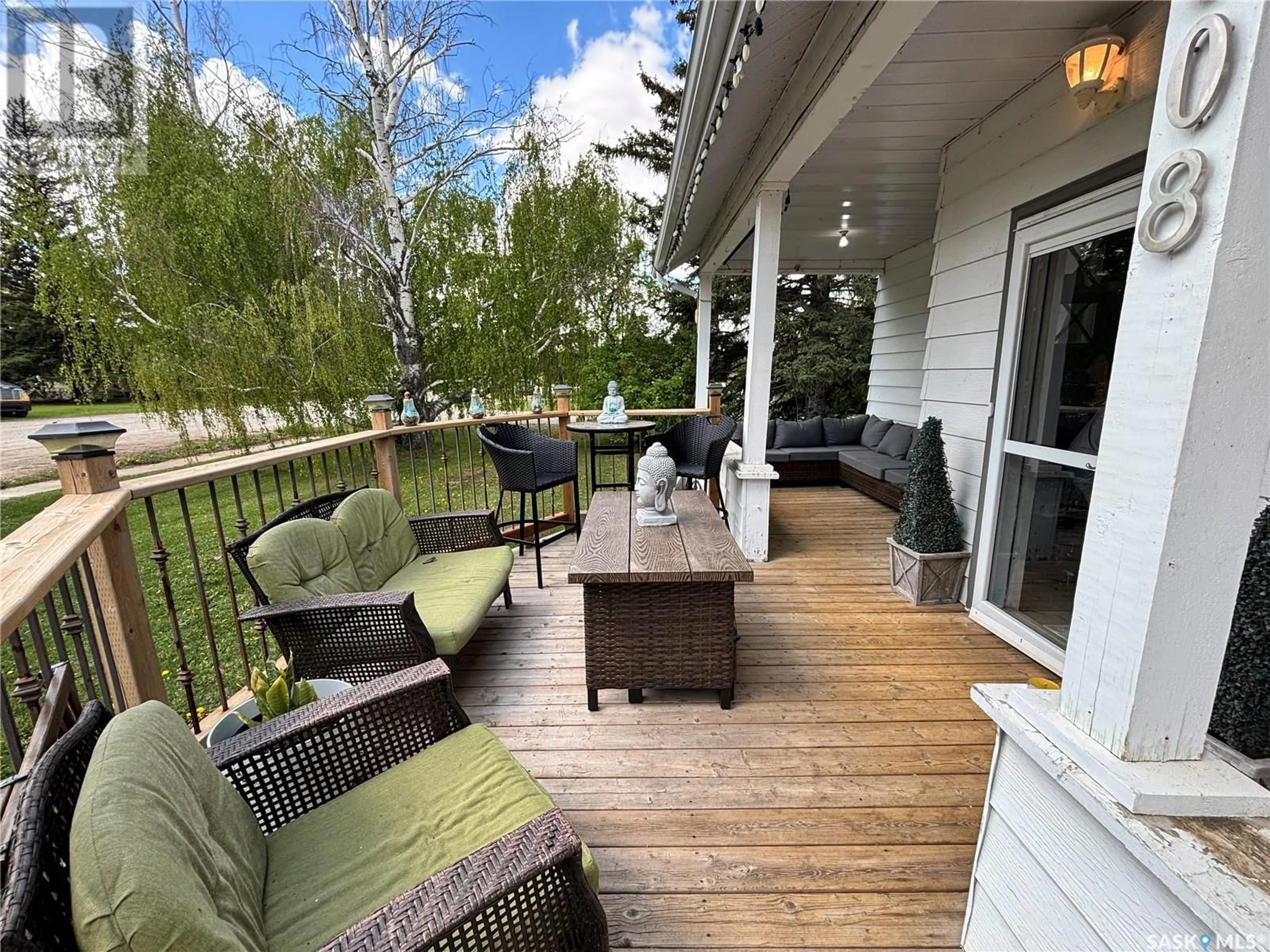 Patio, water/lake/river/ocean view for 308 NORREYS STREET, Drake Saskatchewan S0K1H0