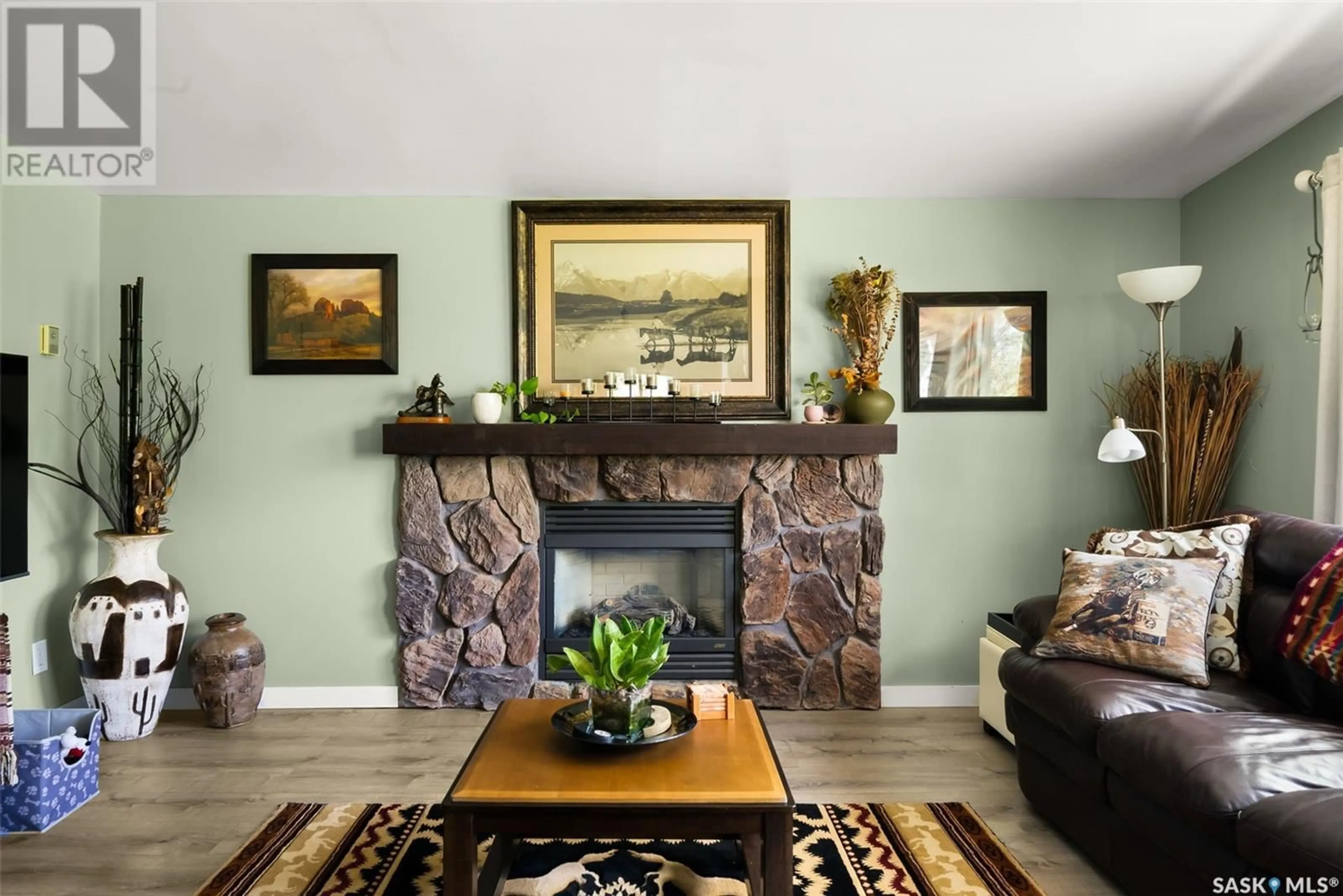 Living room with furniture, unknown for 1505 6TH AVENUE, Regina Beach Saskatchewan S0G4C0