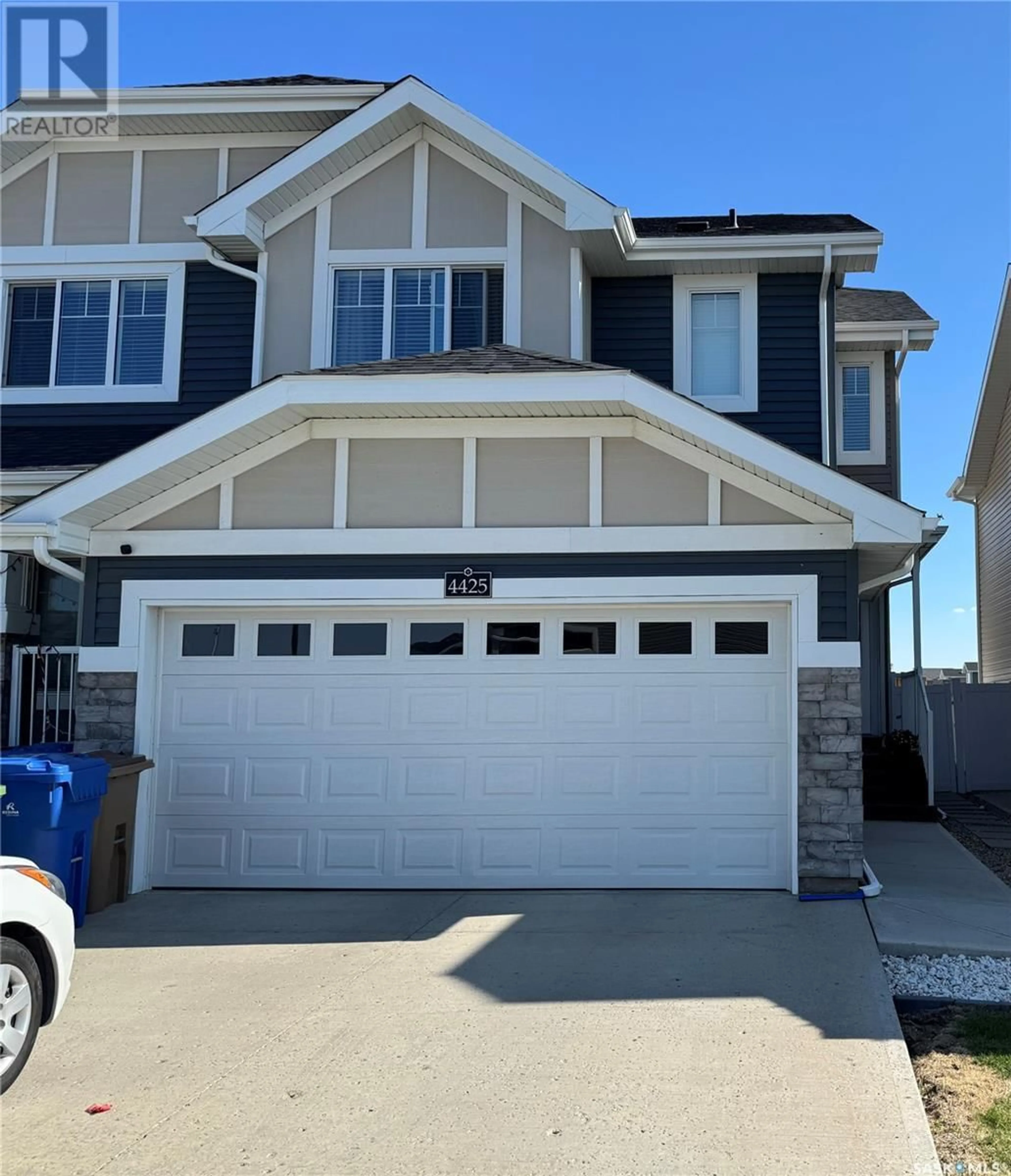 Home with vinyl exterior material, street for 4425 KELLER AVENUE, Regina Saskatchewan S4V3R3