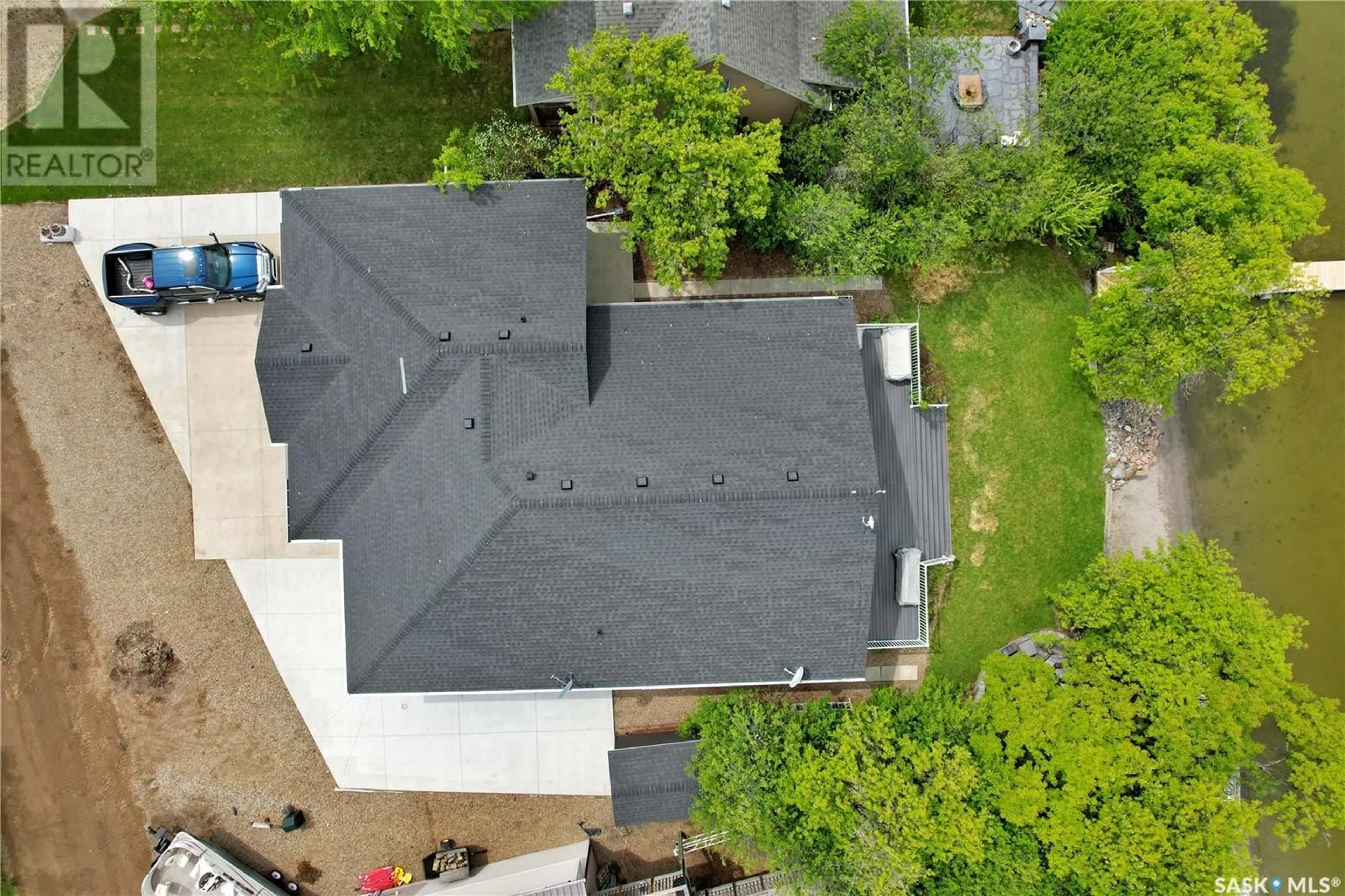 A pic from outside/outdoor area/front of a property/back of a property/a pic from drone, street for 36 FERRIE AVENUE, Murray Lake Saskatchewan S0M0X0