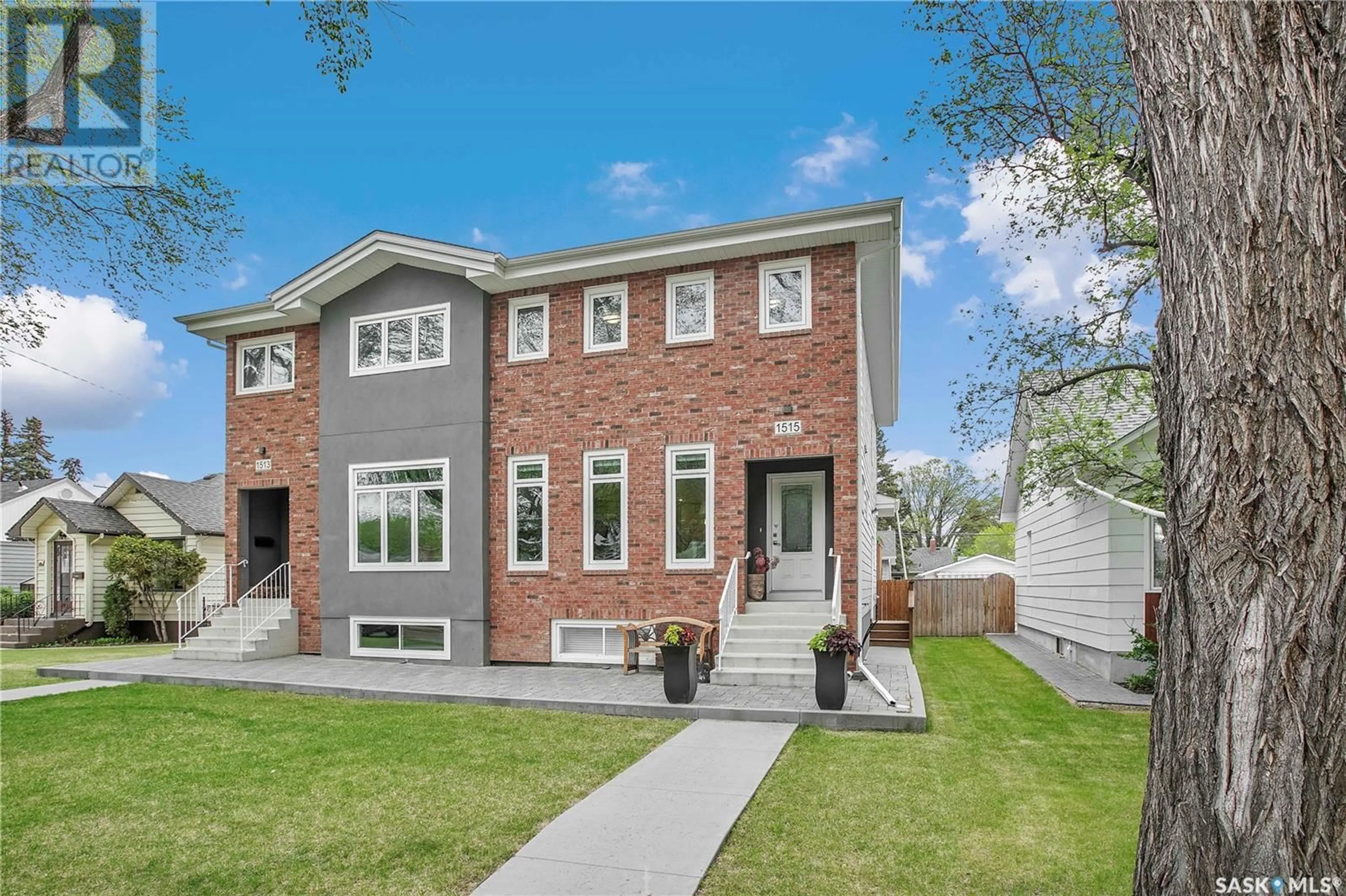 Home with brick exterior material, street for 1515 MUNROE AVENUE, Saskatoon Saskatchewan S7H2G6