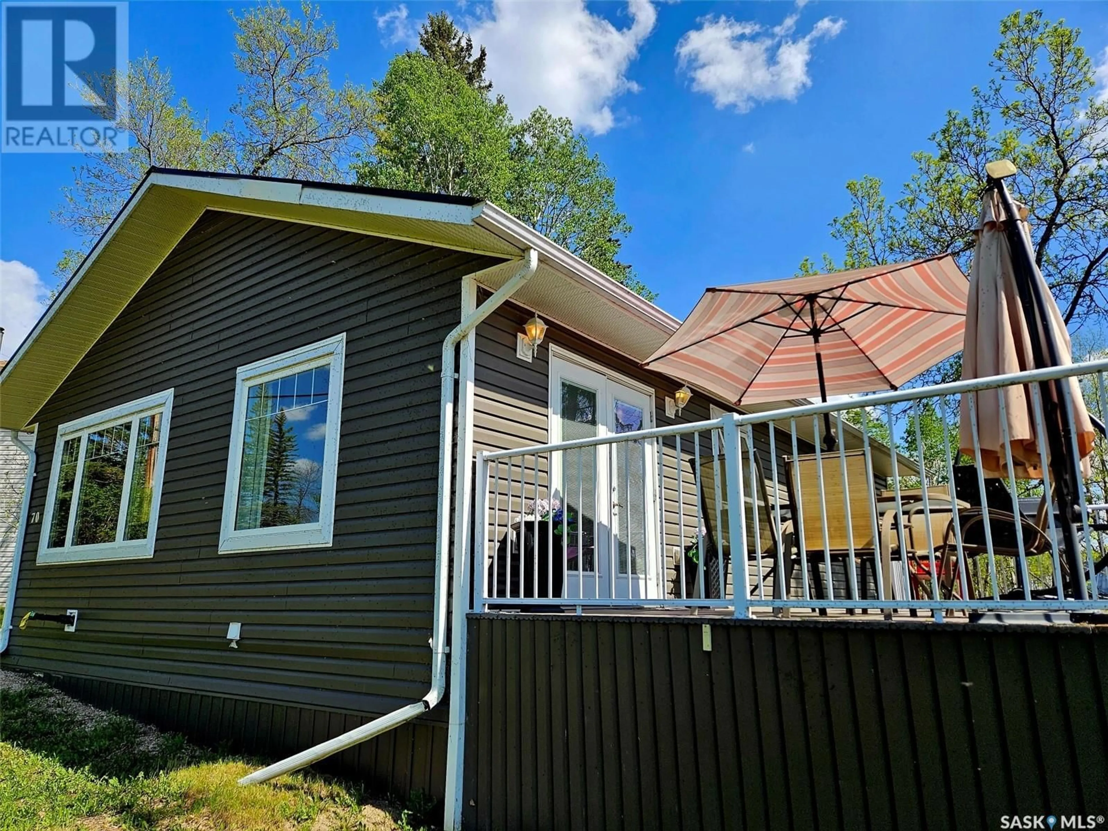 Home with vinyl exterior material, unknown for 70 KENOSEE DRIVE, Moose Mountain Provincial Park Saskatchewan S0C2S0
