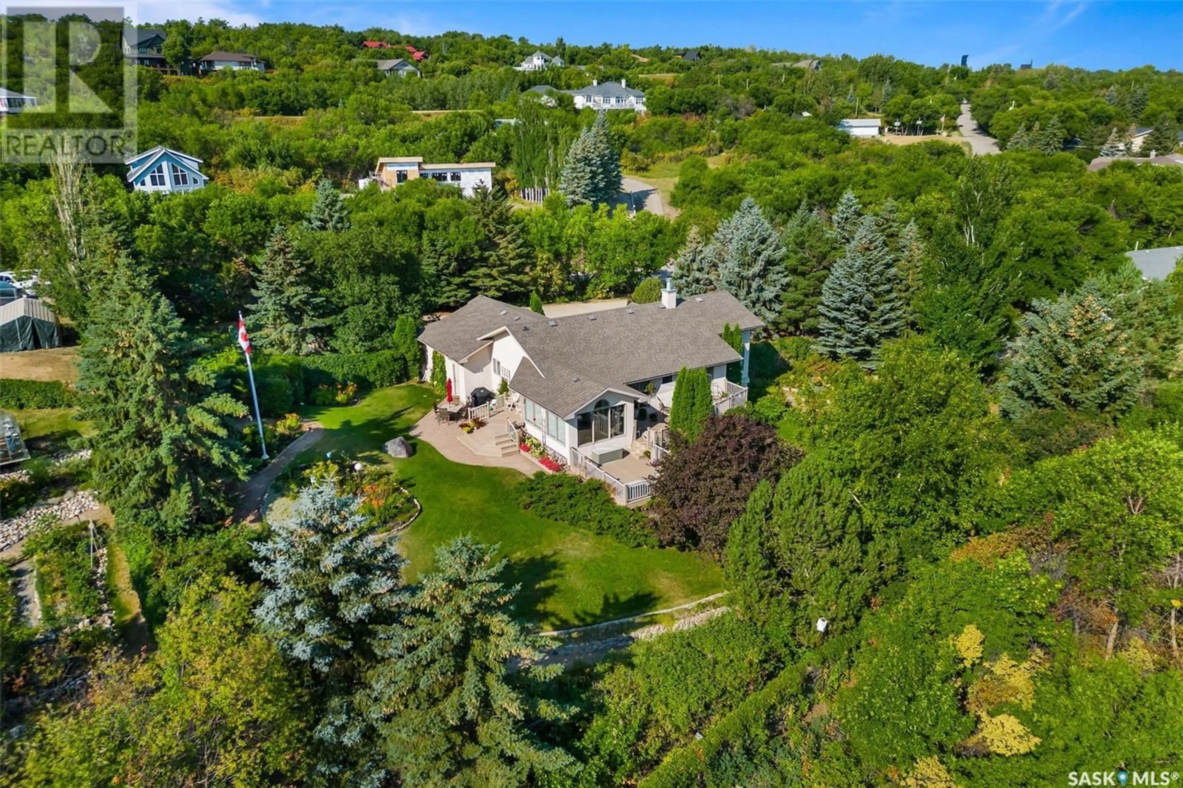 A pic from outside/outdoor area/front of a property/back of a property/a pic from drone, unknown for 120 CLARE WAY, Buena Vista Saskatchewan S2V1A1