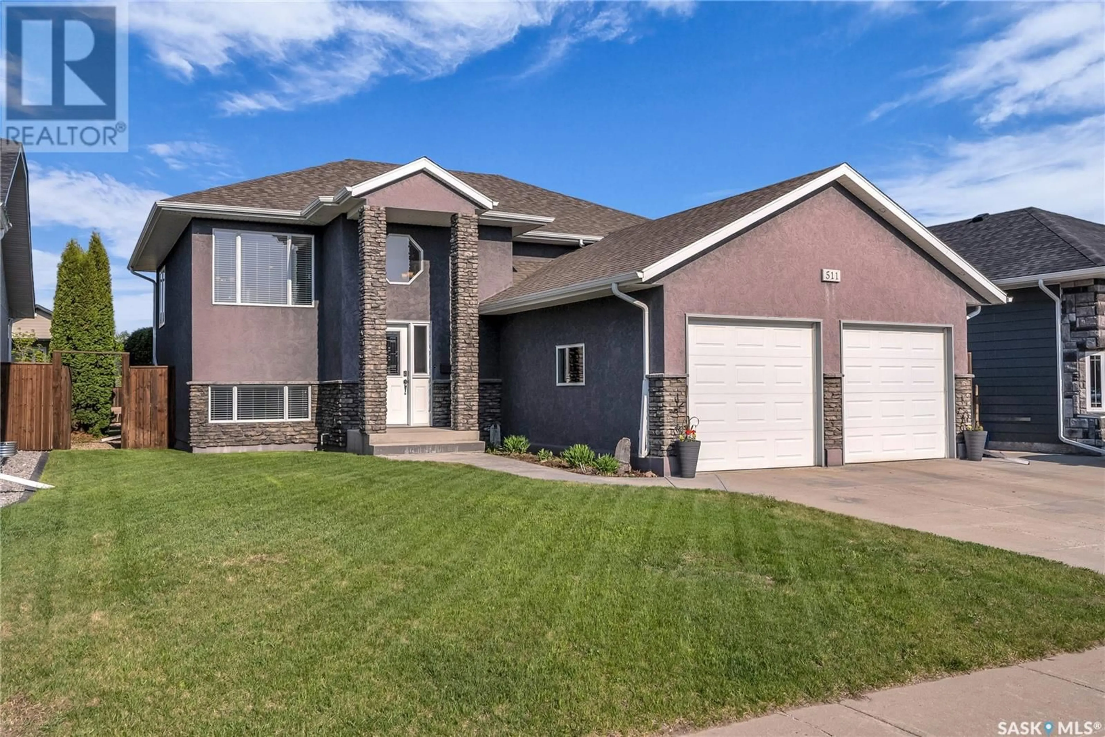Home with brick exterior material, street for 511 ANTLER CRESCENT, Warman Saskatchewan S0K4S1