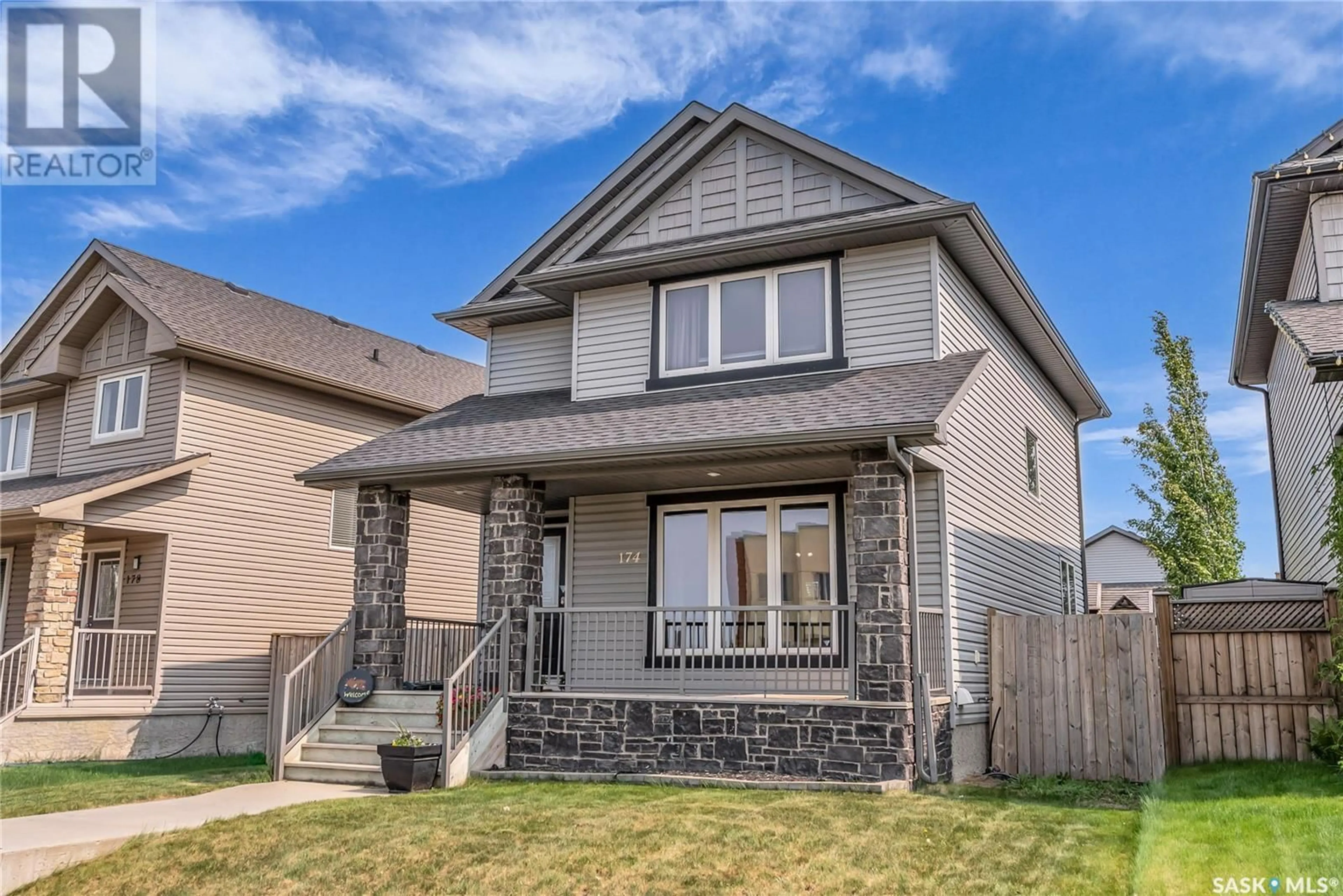 Home with brick exterior material, street for 174 CORNISH ROAD, Saskatoon Saskatchewan S7K0K4