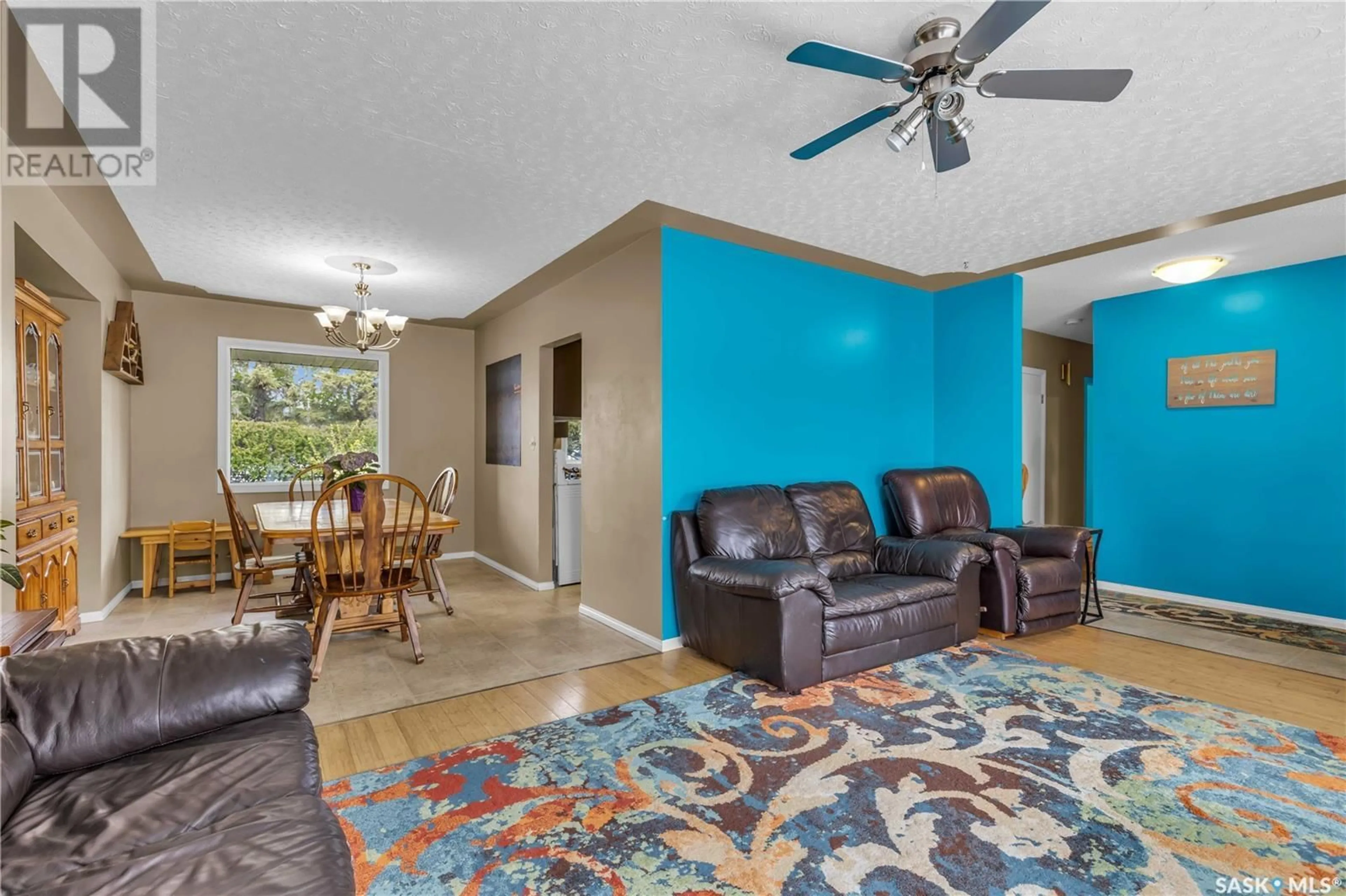 Living room with furniture, ceramic/tile floor for 56 KING CRESCENT, Humboldt Saskatchewan S0K2A0
