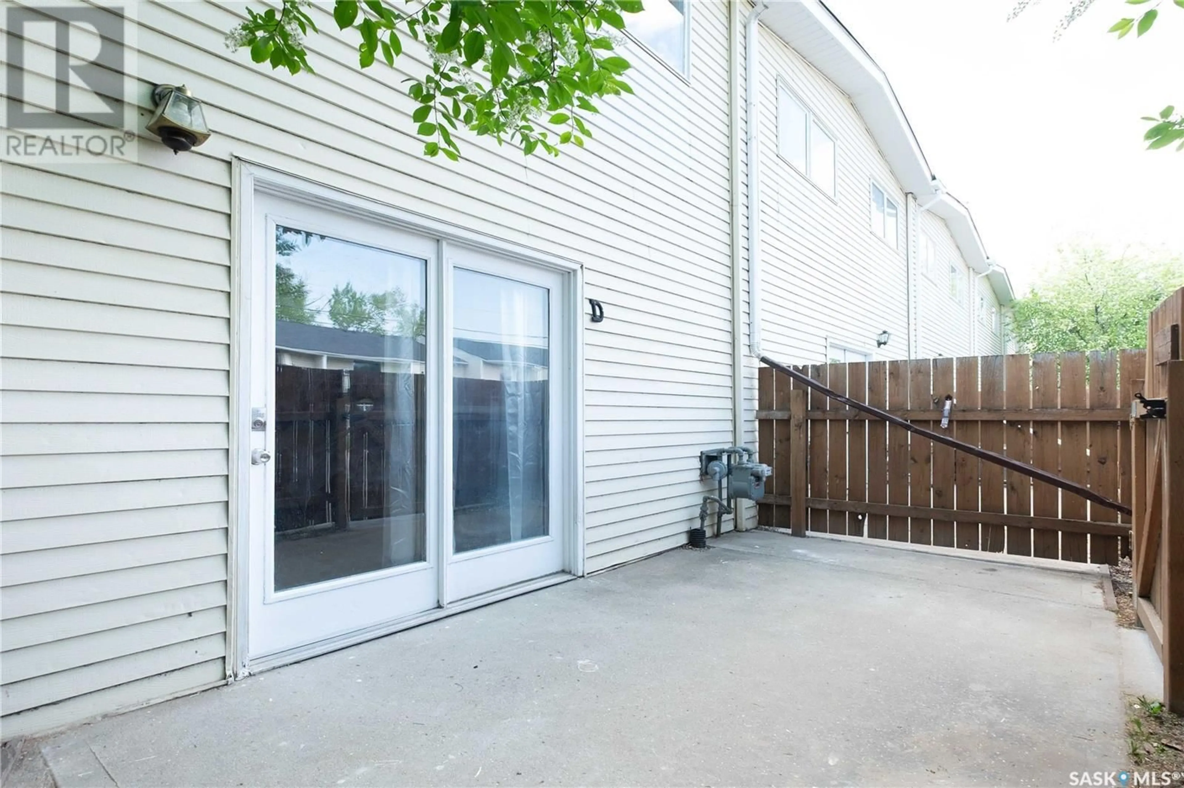 Patio, unknown for #D - 4208 CASTLE ROAD, Regina Saskatchewan S4S4W1