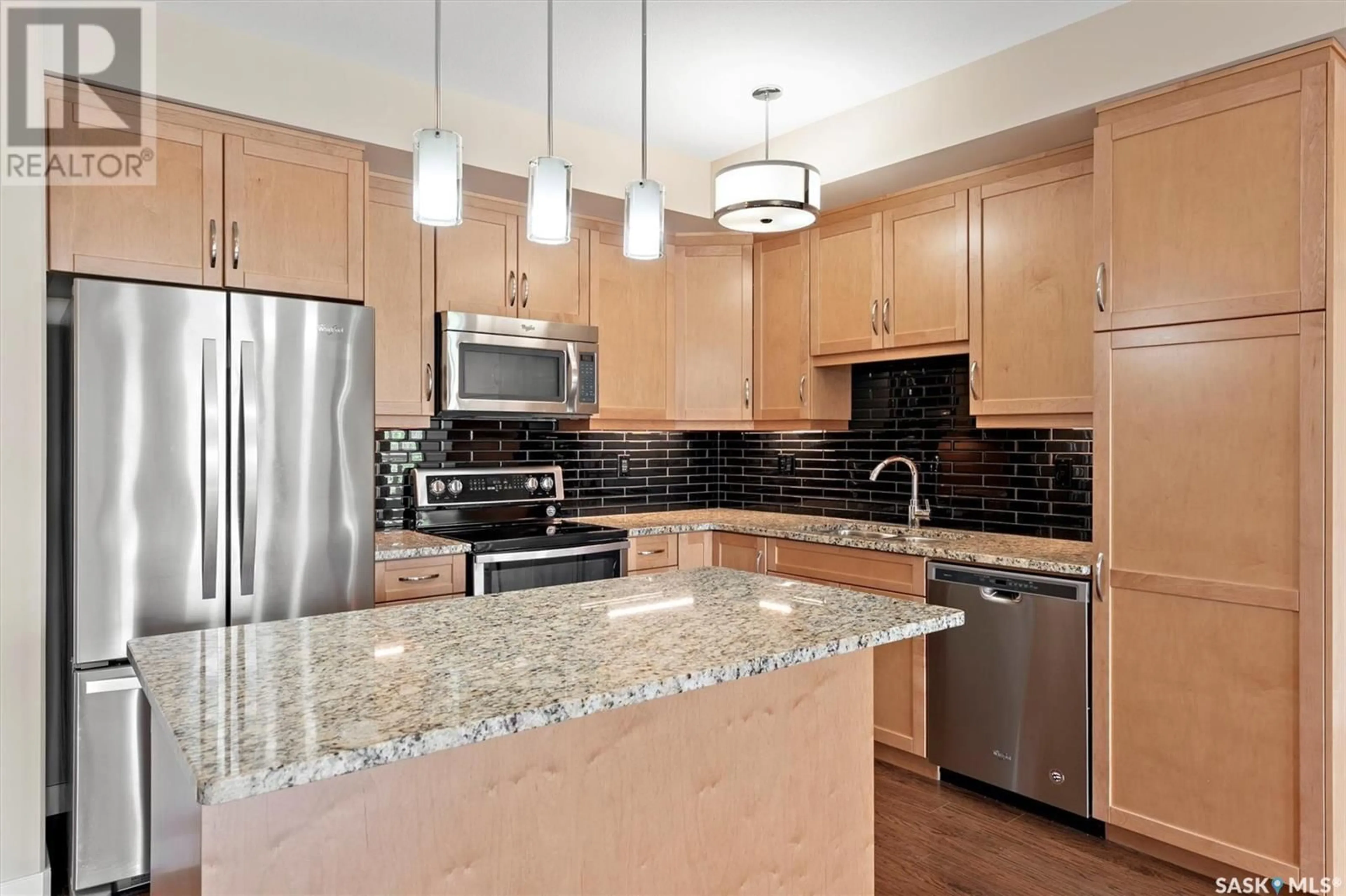 Contemporary kitchen, unknown for 308 - 1015 MOSS AVENUE, Saskatoon Saskatchewan S7H4J3