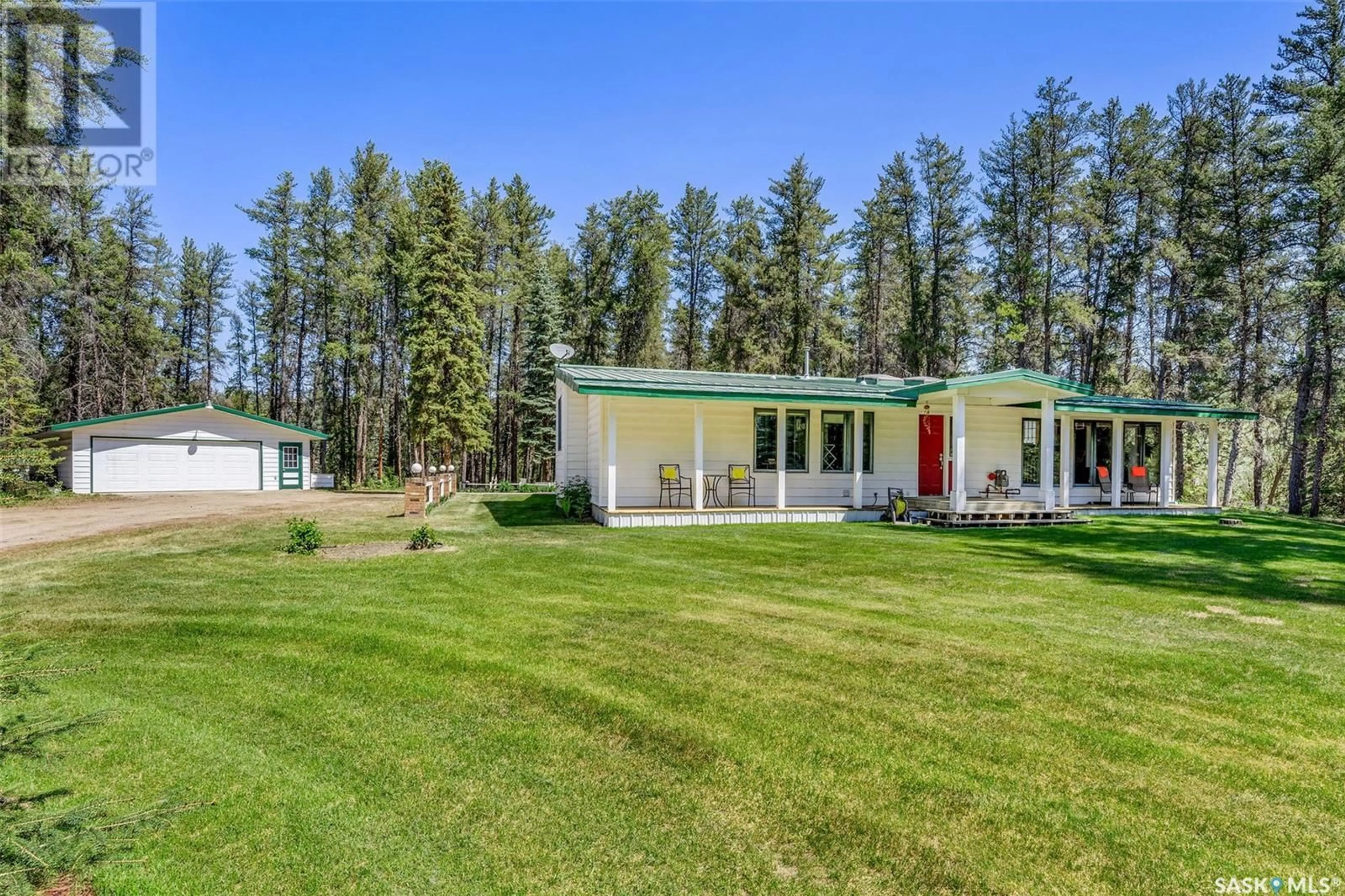 A pic from outside/outdoor area/front of a property/back of a property/a pic from drone, unknown for 543 PINELAND PLACE, Buckland Rm No. 491 Saskatchewan S6V5R3