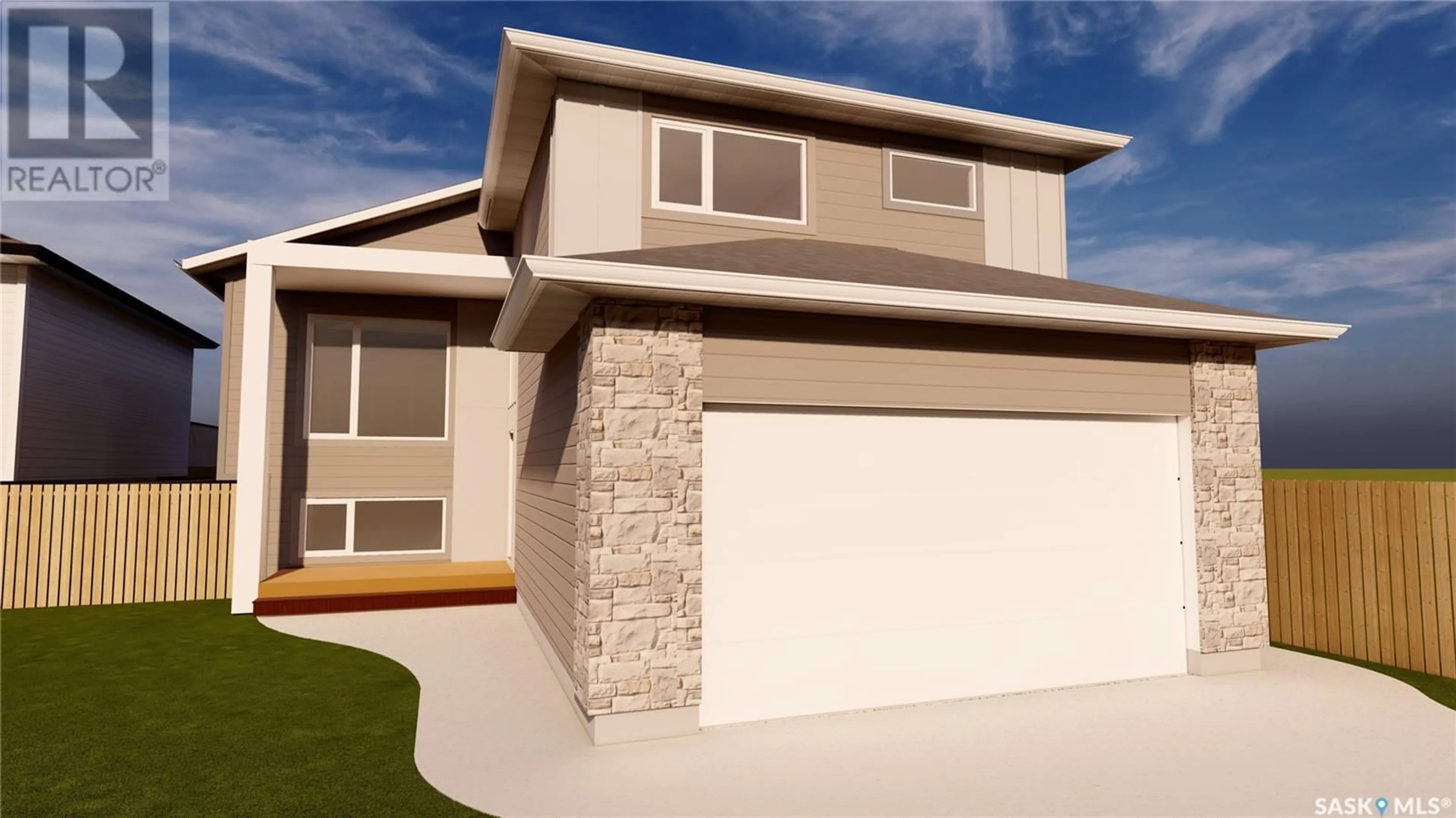Home with vinyl exterior material, street for 812 HENRY DAYDAY ROAD, Saskatoon Saskatchewan S7W1E3