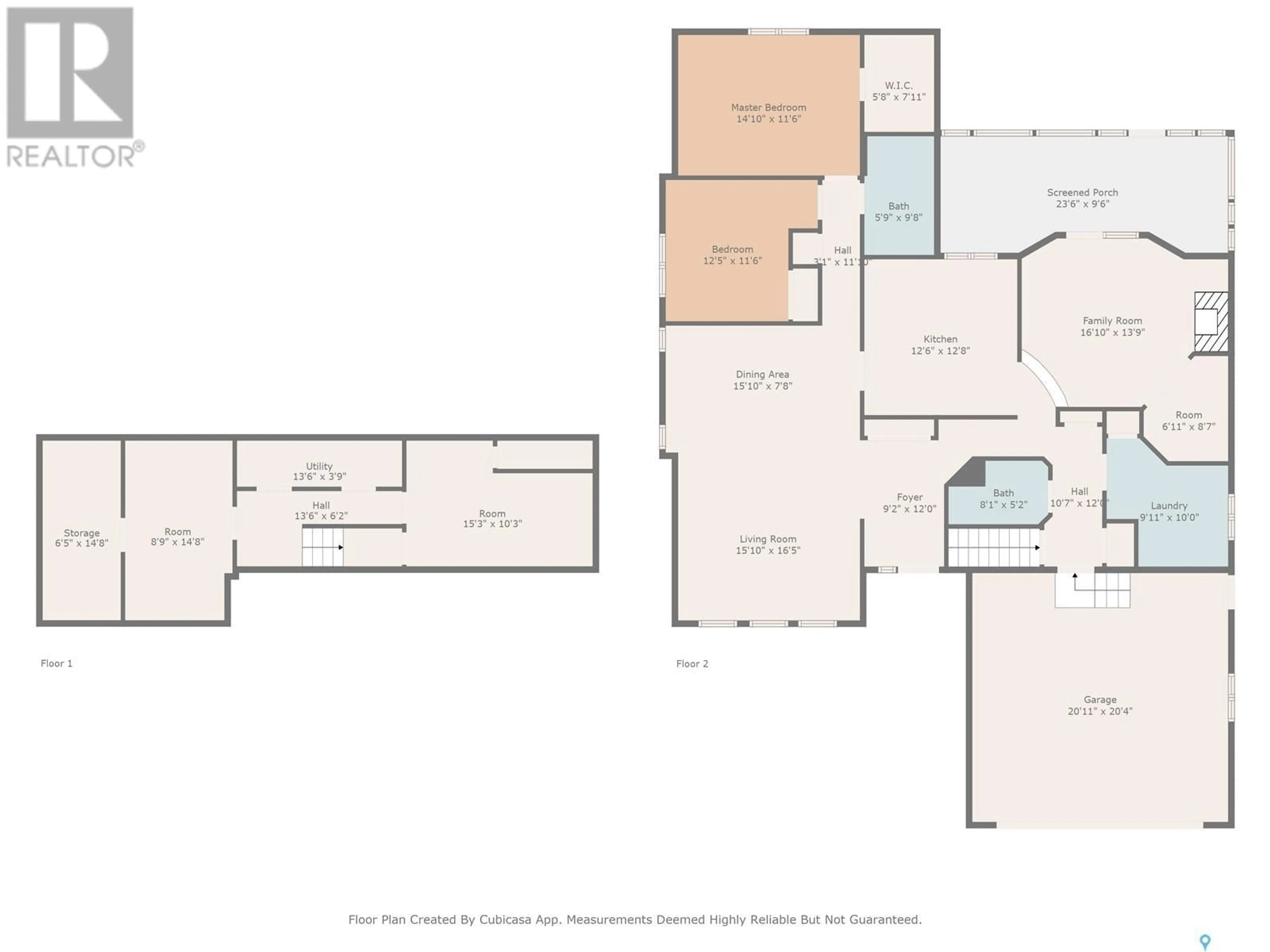 Floor plan for 915 5TH AVENUE, Rosthern Saskatchewan S0K4R0